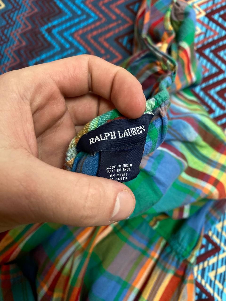 Polo Ralph Lauren × RRL Ralph Lauren Polo Ralph Lauren jumpsuit multicolor Womens Size 27" / US 4 / IT 40 - 2 Thumbnail