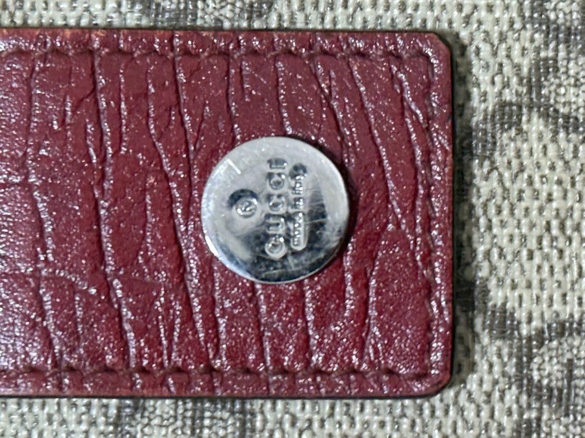 Gucci Gucci Continental Wallet – GG Supreme / Red Leather Size ONE SIZE - 7 Thumbnail