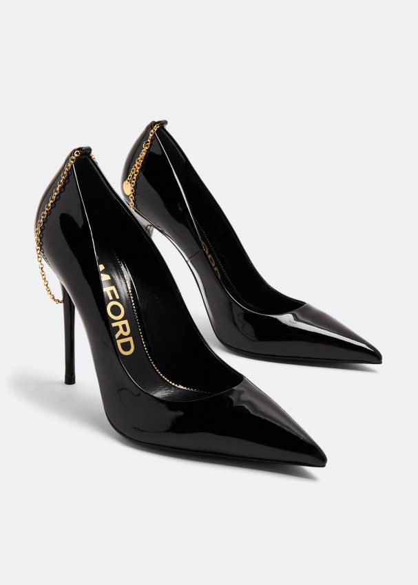 Tom Ford o1w1db11224 W3320 Anklet Leather Pumps in Black Size US 12 / IT 42 - 5 Thumbnail