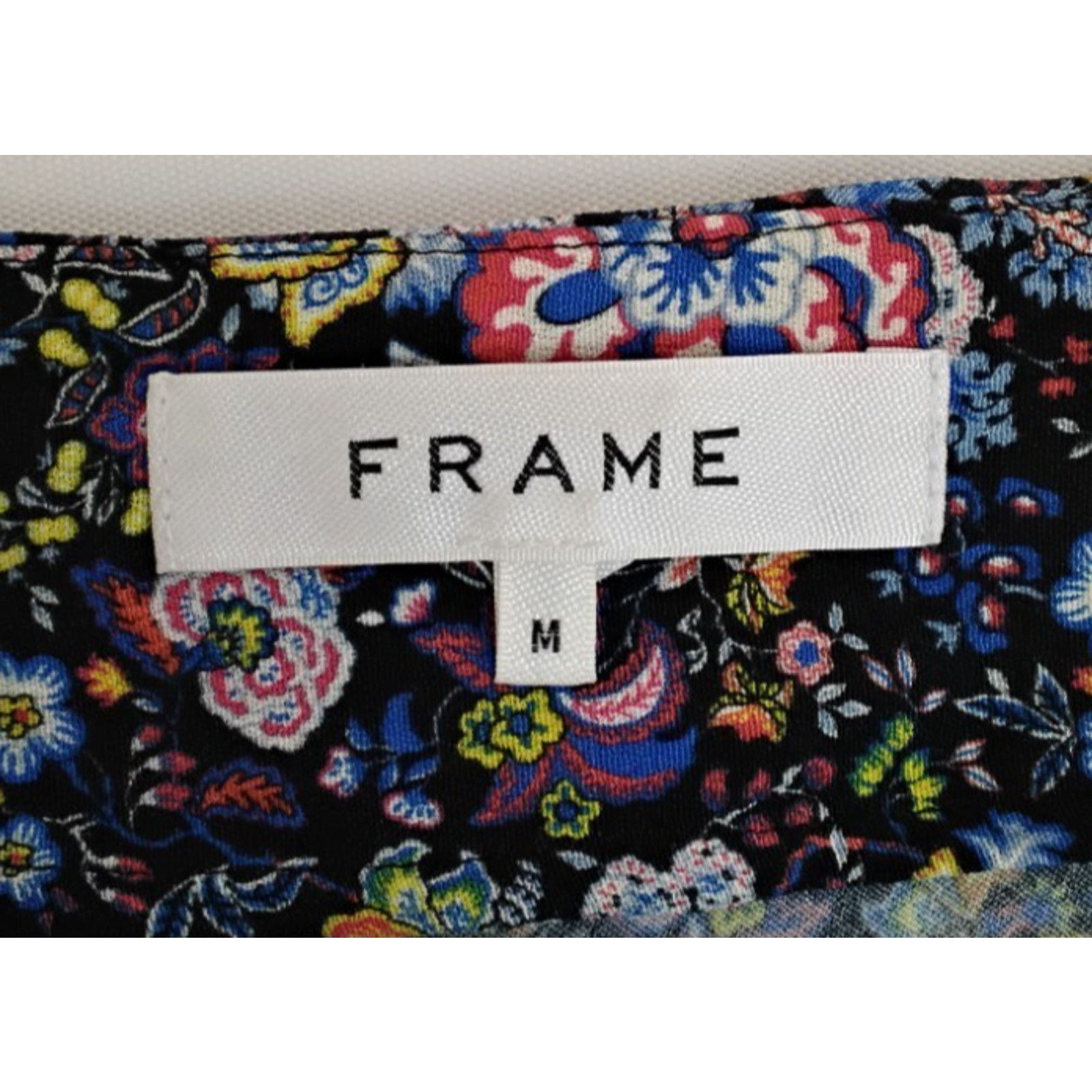 Frame FRAME One Shoulder Top Women's Medium Floral Print Size M / US 6-8 / IT 42-44 - 10 Thumbnail