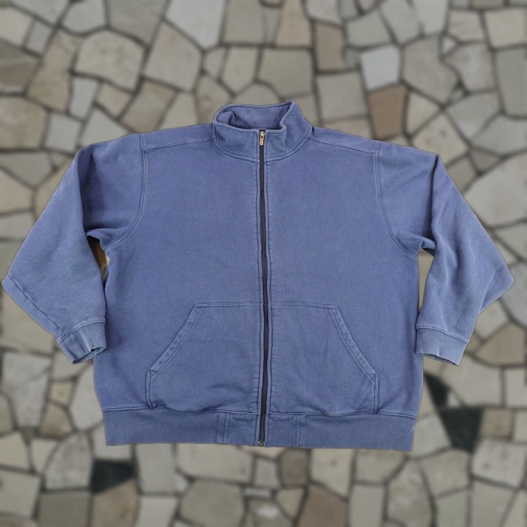 Vintage VINTAGE LL Bean Jacket Men XL Blue Full Zip Fleece Mid-Length Casual Outdoor Coat Size US XL / EU 56 / 4 - 1 Thumbnail
