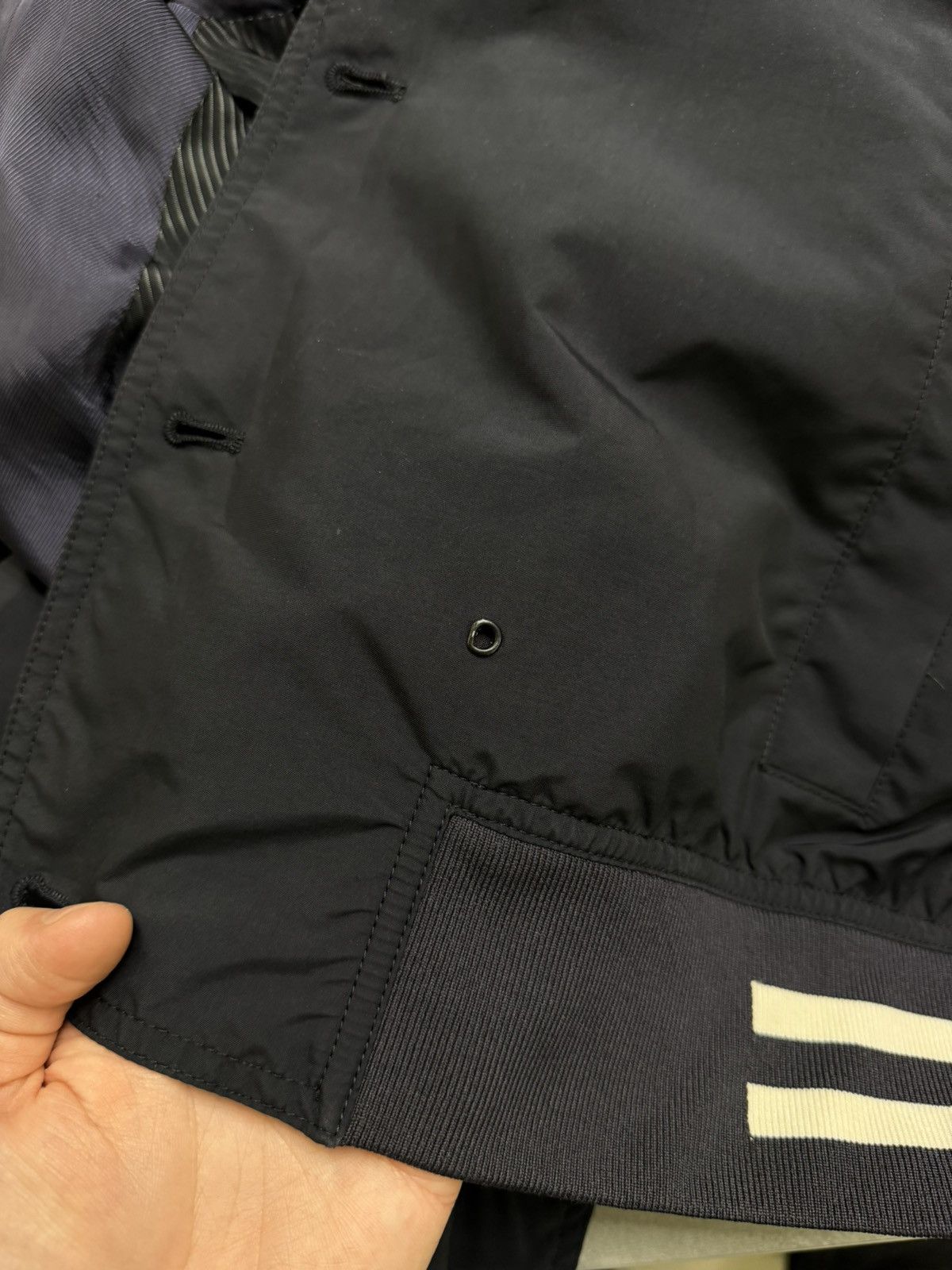 Dior Authentic Dior Men’s Navy Bomber Jacket Size 52 Button Front Size US L / EU 52-54 / 3 - 14 Thumbnail