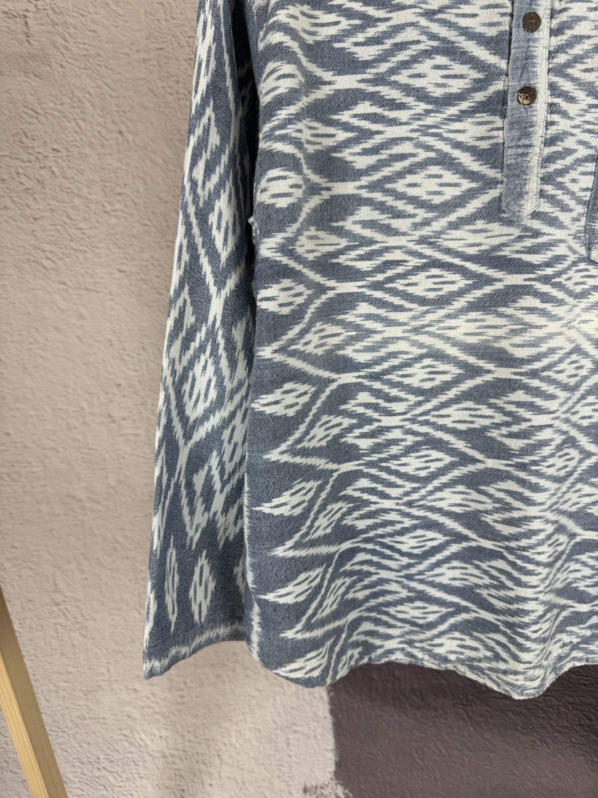 Japanese Brand Vintage Thailand Aztec pattern beach Hawaiian shirt Size US M / EU 48-50 / 2 - 7 Thumbnail