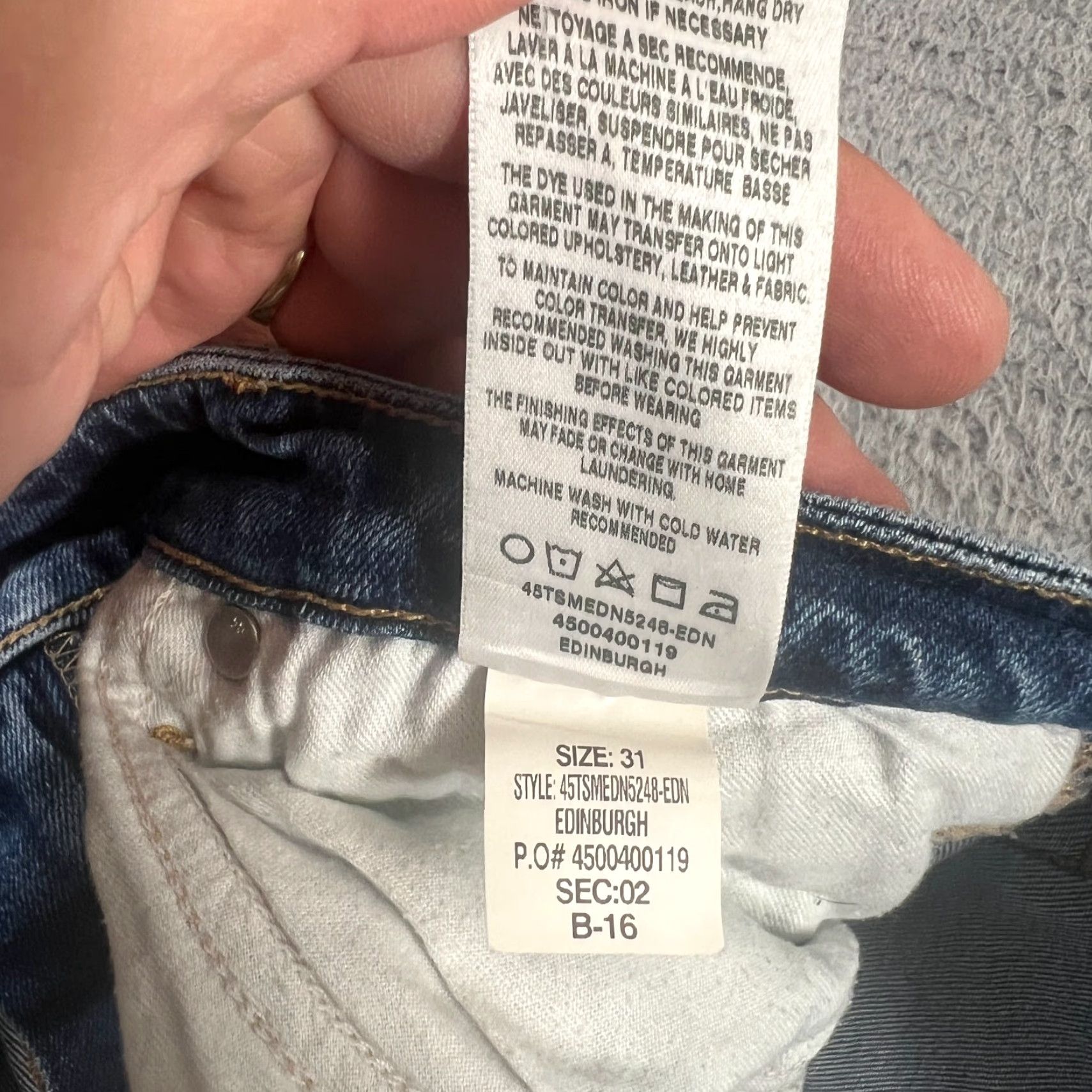 Vintage VINTAGE Joe’s Jeans Women’s Skinny Denim Pants Medium Wash Blue 31 Inches High Rise Stretch Retro Style Size 24" / US 00 / IT 34 - 7 Thumbnail
