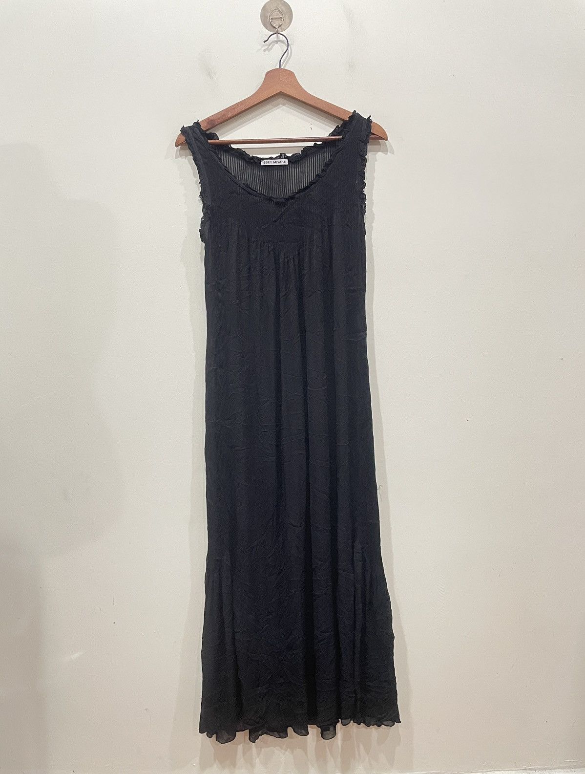 Issey Miyake Issey Miyake Long Dress Size L / US 10 / IT 46 - 1 Thumbnail