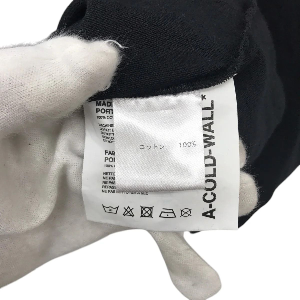 A-COLD-WALL* "MATERIAL STUDY FOR SOCIAL ARCHITECTURE" Long Sleeve Tee Size US M / EU 48-50 / 2 - 3 Thumbnail