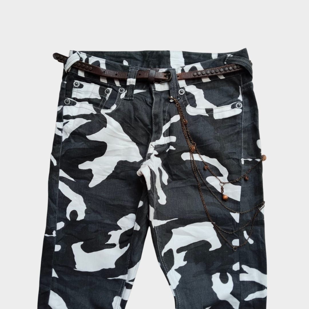 FranCisT MOR.K.S × Le Grande Bleu (L.G.B.) × PPFM Francist Mor.K.S camo pants Size US 29 - 3 Thumbnail