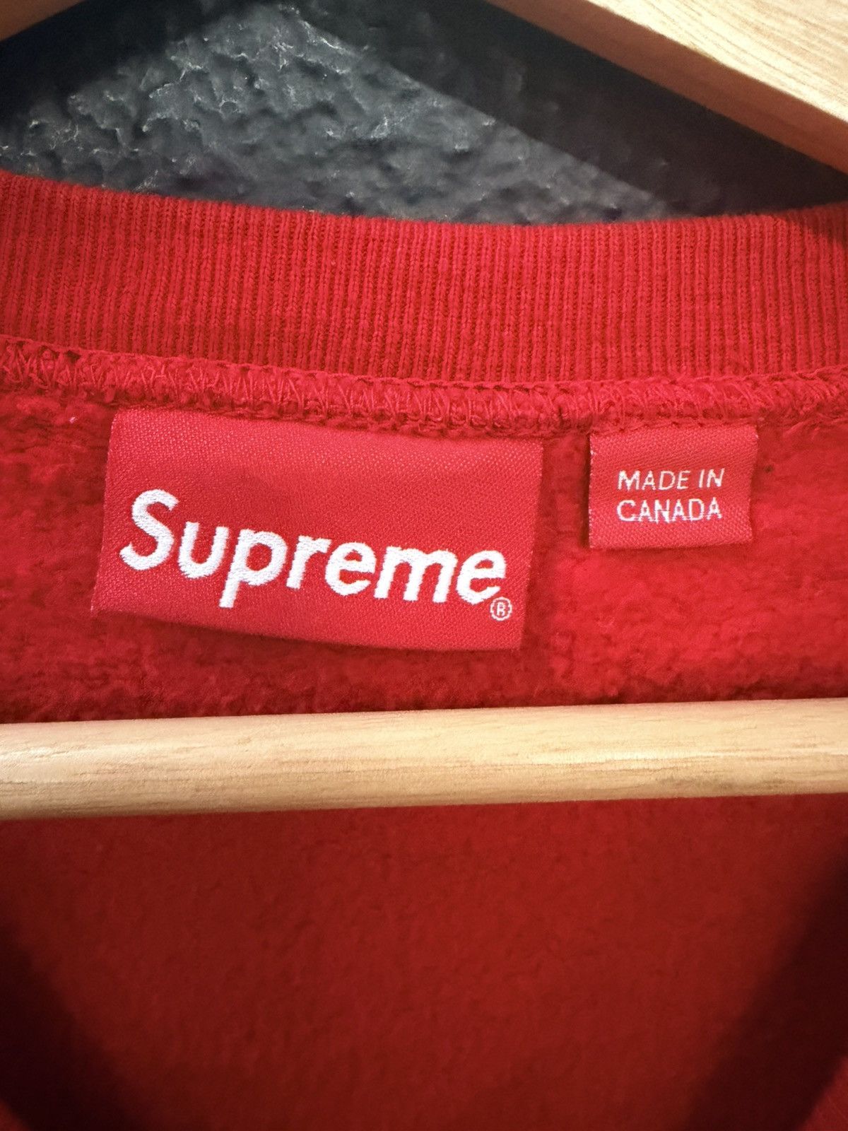 Supreme Supreme Small Box Logo Crewneck Size US L / EU 52-54 / 3 - 4 Thumbnail