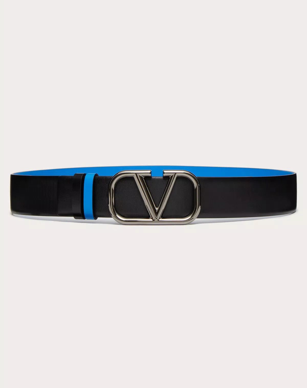 Valentino oc11z0725 Size:085/Reversible Calfskin Belt 40 Mm in Black Size ONE SIZE - 1 Thumbnail