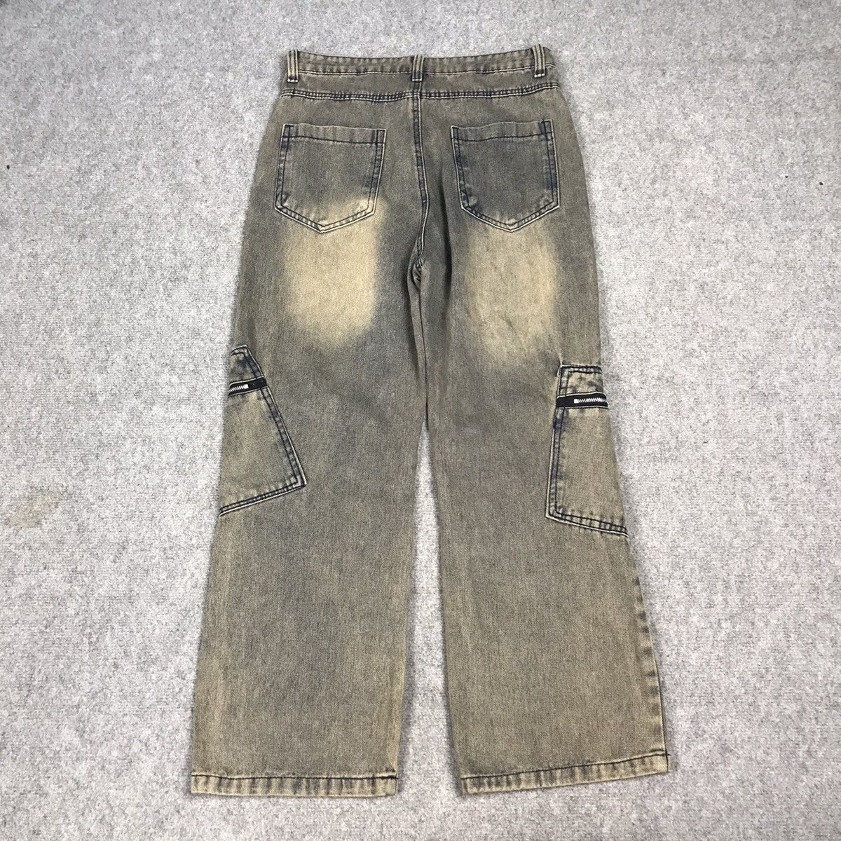 Japanese Brand DENIM RUSTY BAGGY MULTI POCKET JEANS PANTS Size US 29 - 5 Thumbnail