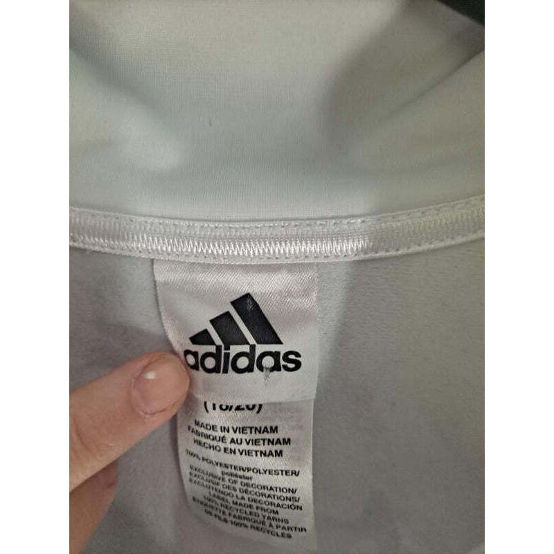 Adidas Adidas Black and White Camo Zipper Jacket Size XL Juniors Size ONE SIZE - 3 Thumbnail