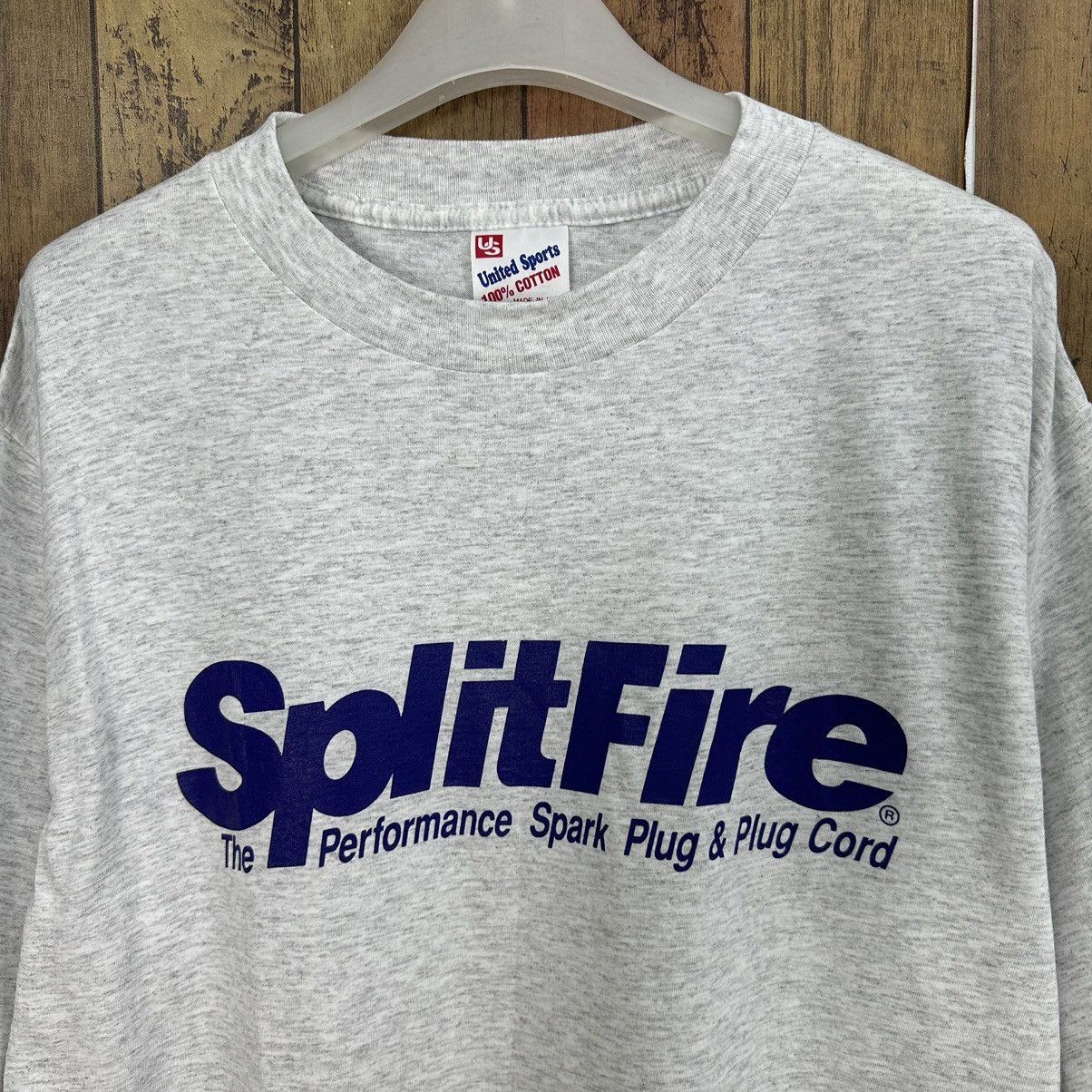 Vintage Rare SplitFire Promo Racing Vintage TShirt A718 Size US L / EU 52-54 / 3 - 2 Thumbnail
