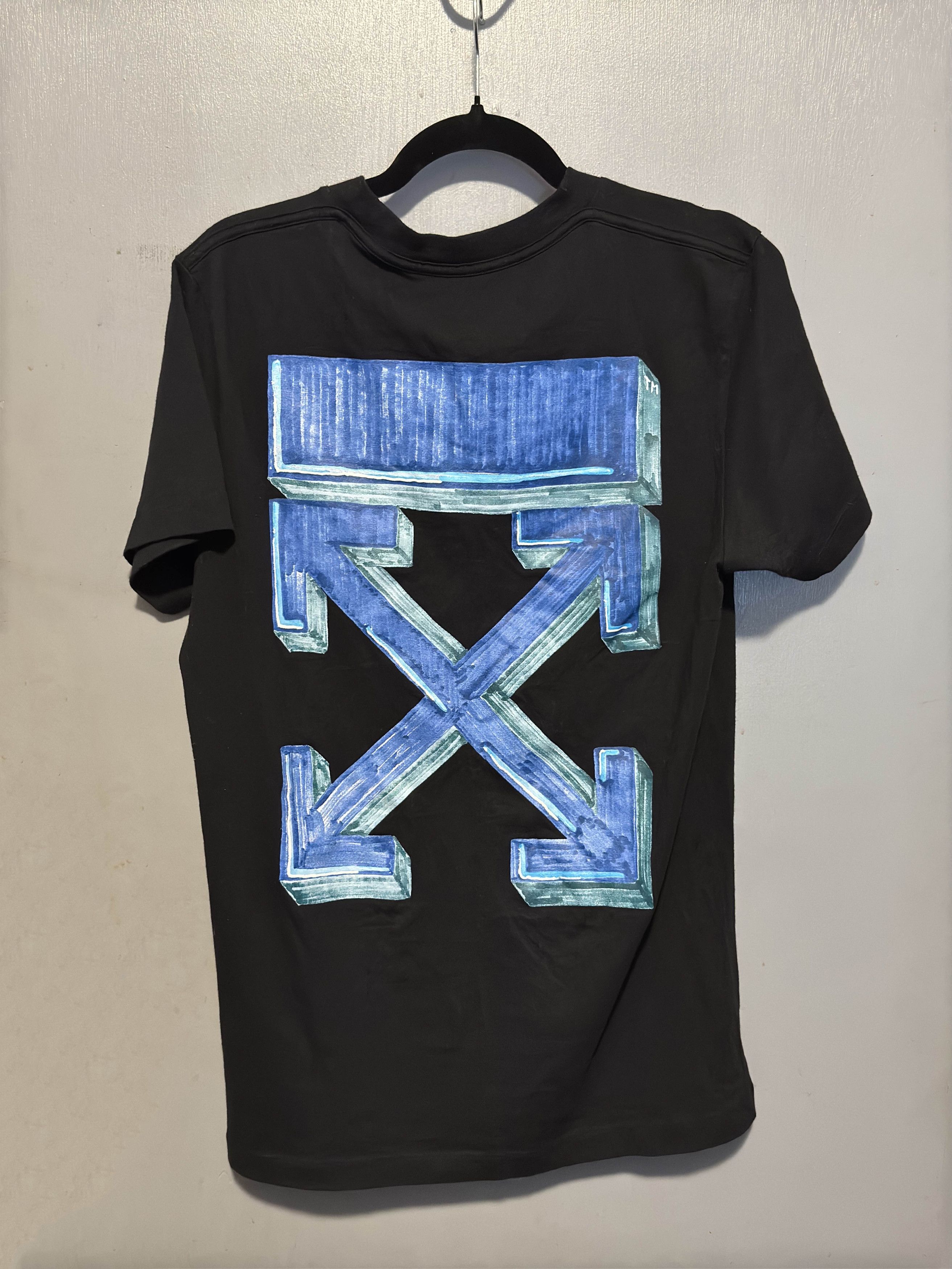 Off-White Off-White Markers Arrow T Shirt Size US S / EU 44-46 / 1 - 1 Thumbnail