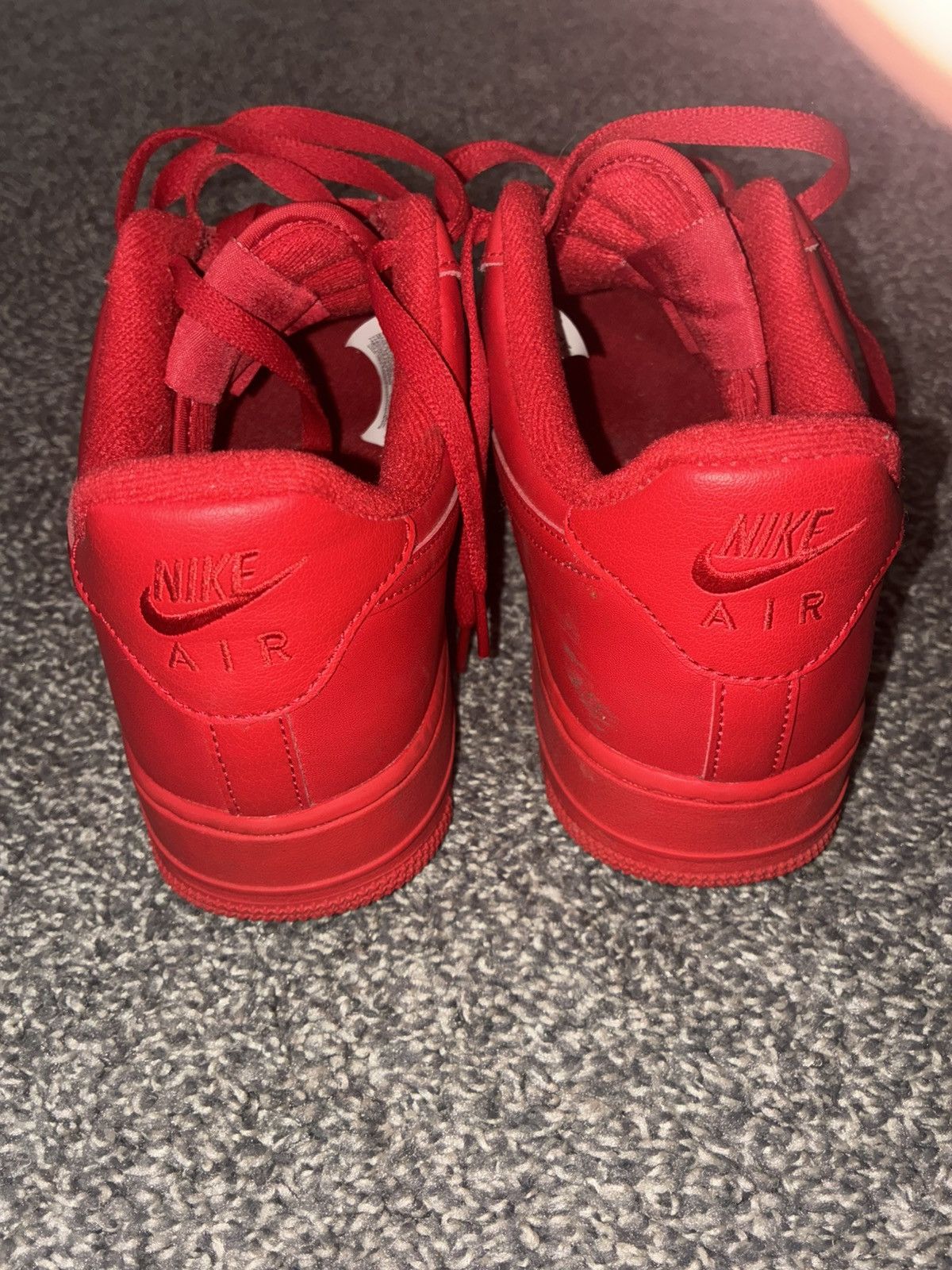 Nike NIKE AIR FORCE RED Size US 9 / EU 42 - 7 Thumbnail
