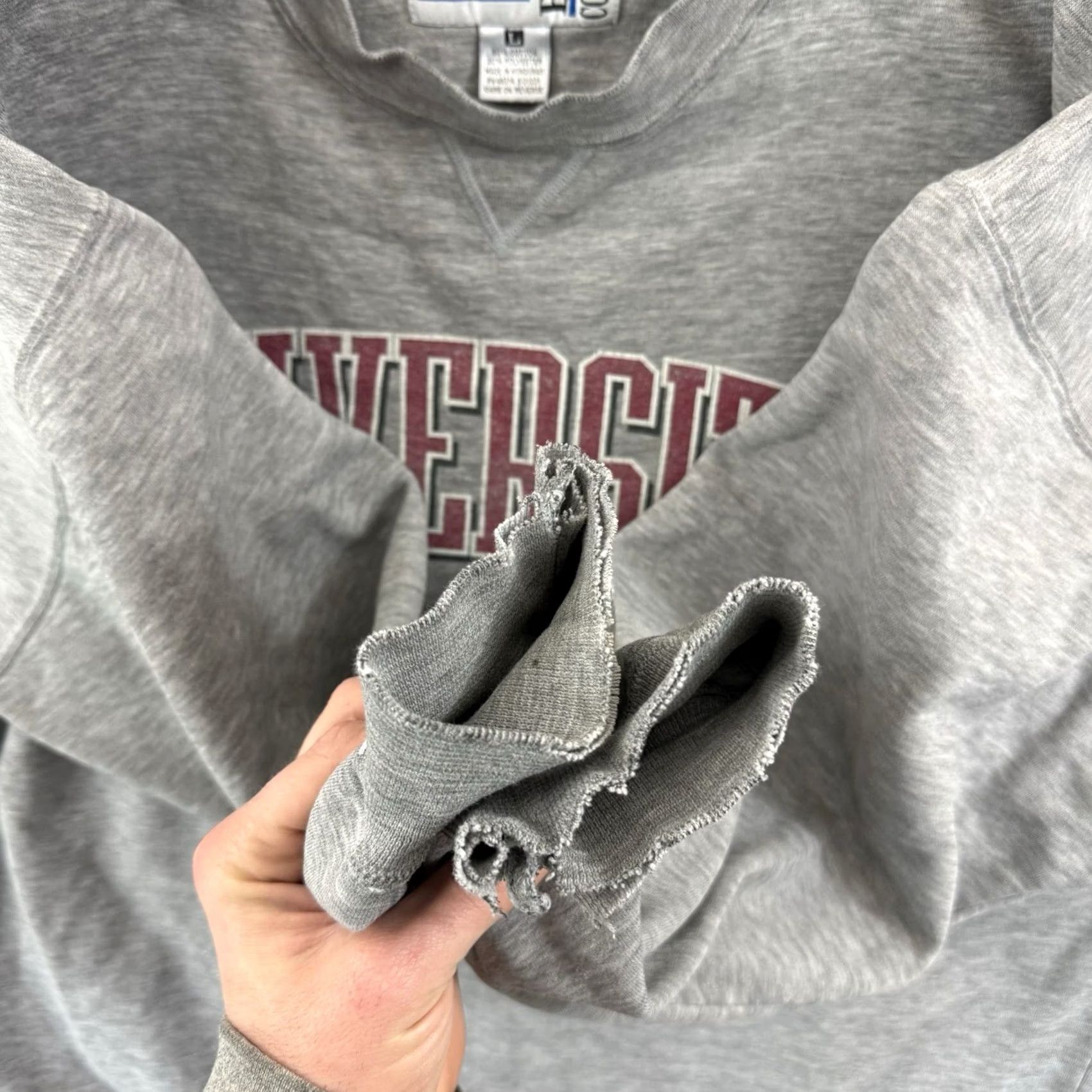 Vintage VINTAGE Gear For Sports Sweatshirt Men Adult Large Gray 90s University of Maryland USA Shirt Pullover Crew Neck Size US L / EU 52-54 / 3 - 7 Thumbnail