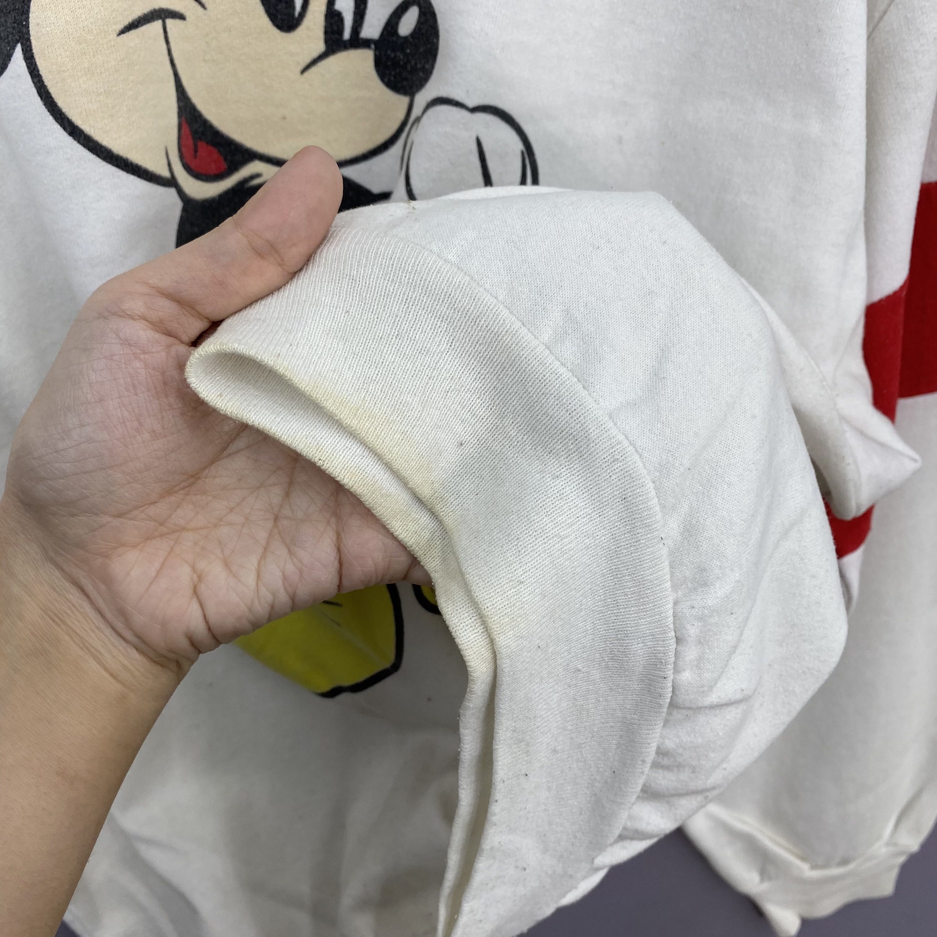 Disney Vintage 80s Disney Mickey Mouse Sweater Pullover Sweatshirt Size US L / EU 52-54 / 3 - 9 Thumbnail