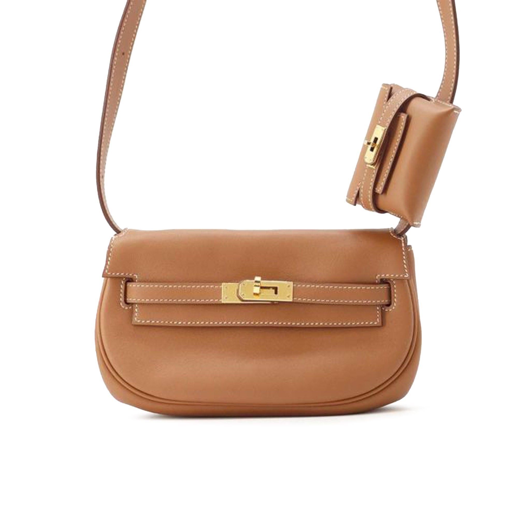 Hermes Hermès Swift Kelly Moove Brown Size ONE SIZE - 1 Thumbnail