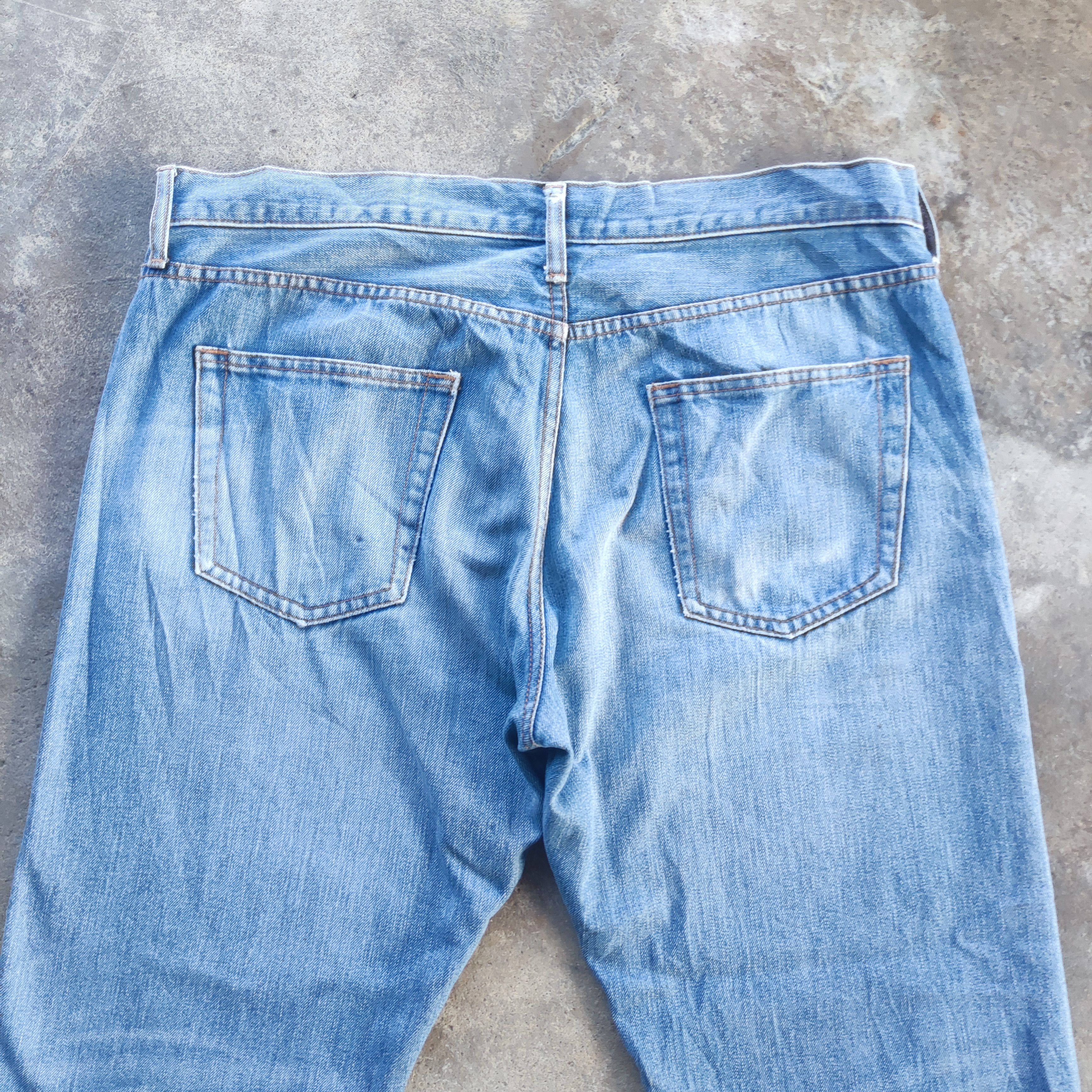 Japanese Brand Vintage Japanese Brand Buggy Jeans Distressed Faded Pants Size US 37 - 10 Thumbnail