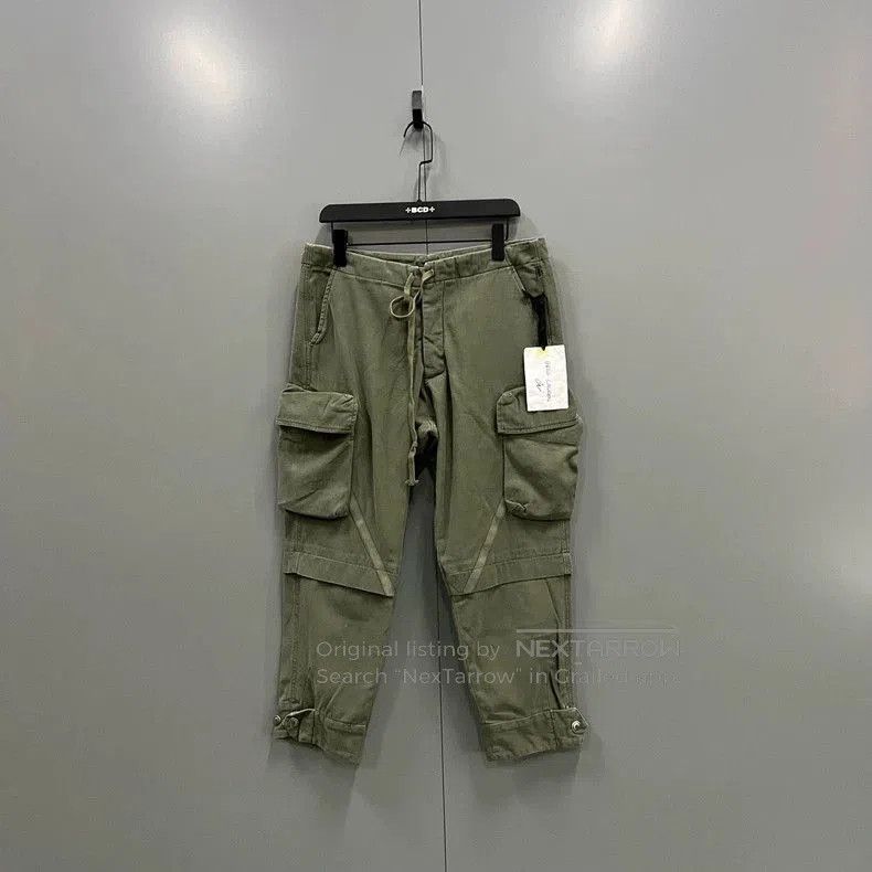 Greg Lauren GREG LAUREN Green Casual Cargo Pants. Size US 26 / EU 42 - 1 Thumbnail