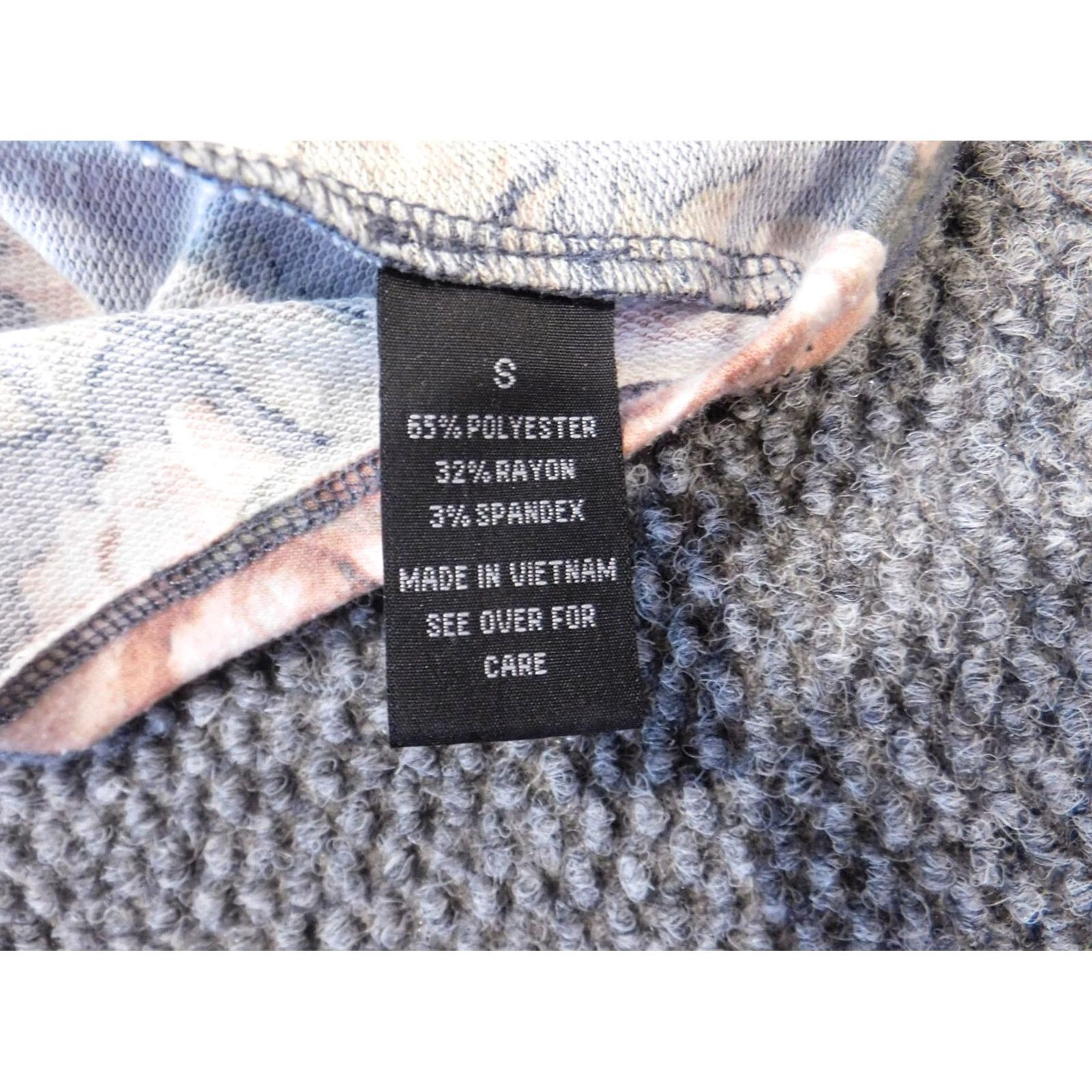 Vintage I.N. Studio Womens blouse Small blue floral pull over stretch long sleeve blouse Size S / US 4 / IT 40 - 6 Thumbnail