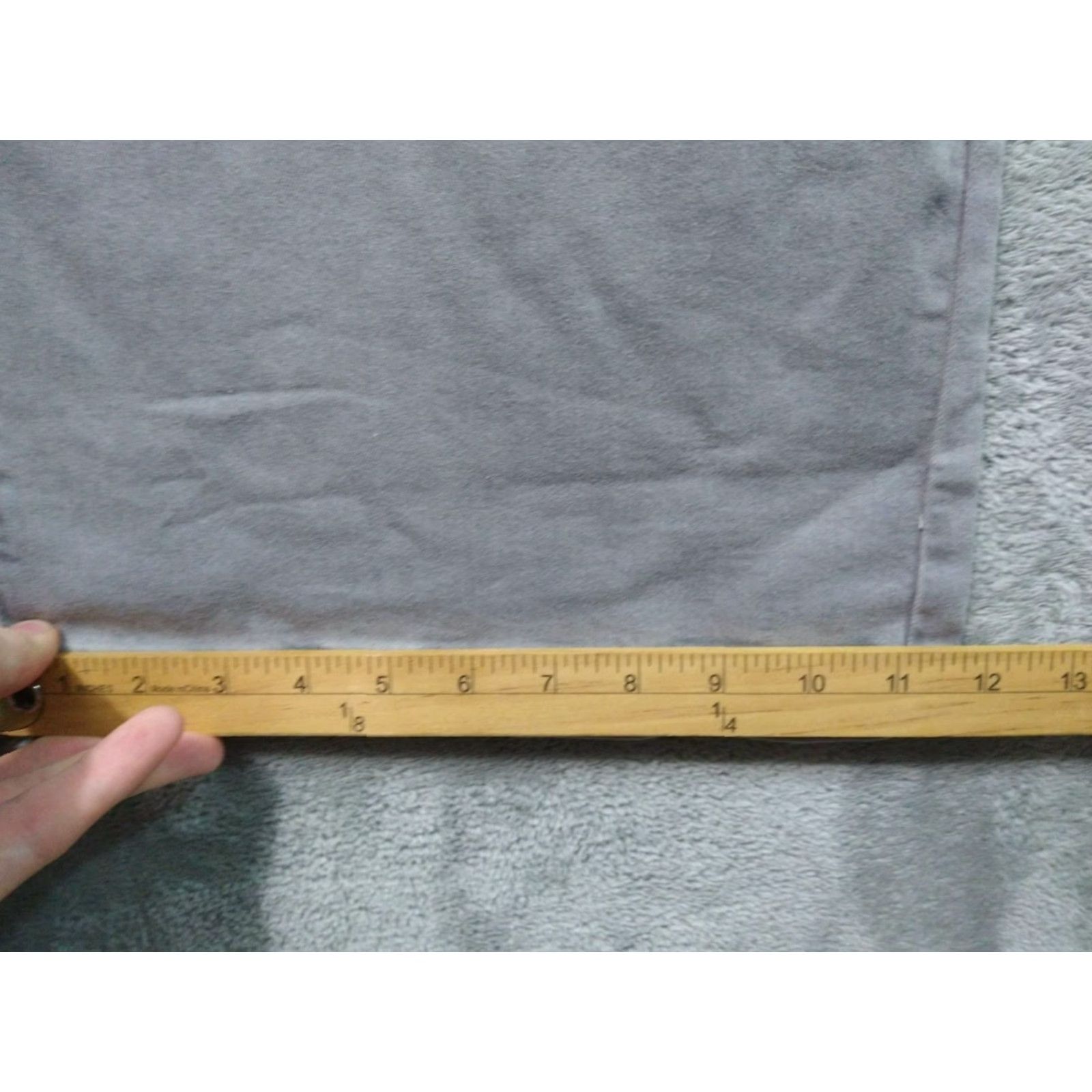 NYDJ NYDJ Jeans Womens 14 Gray Denim Wide-Leg High Rise Stretch Pull On Regular Inseam 32 in Womens Jeans Size 36" / US 14 / IT 50 - 6 Thumbnail