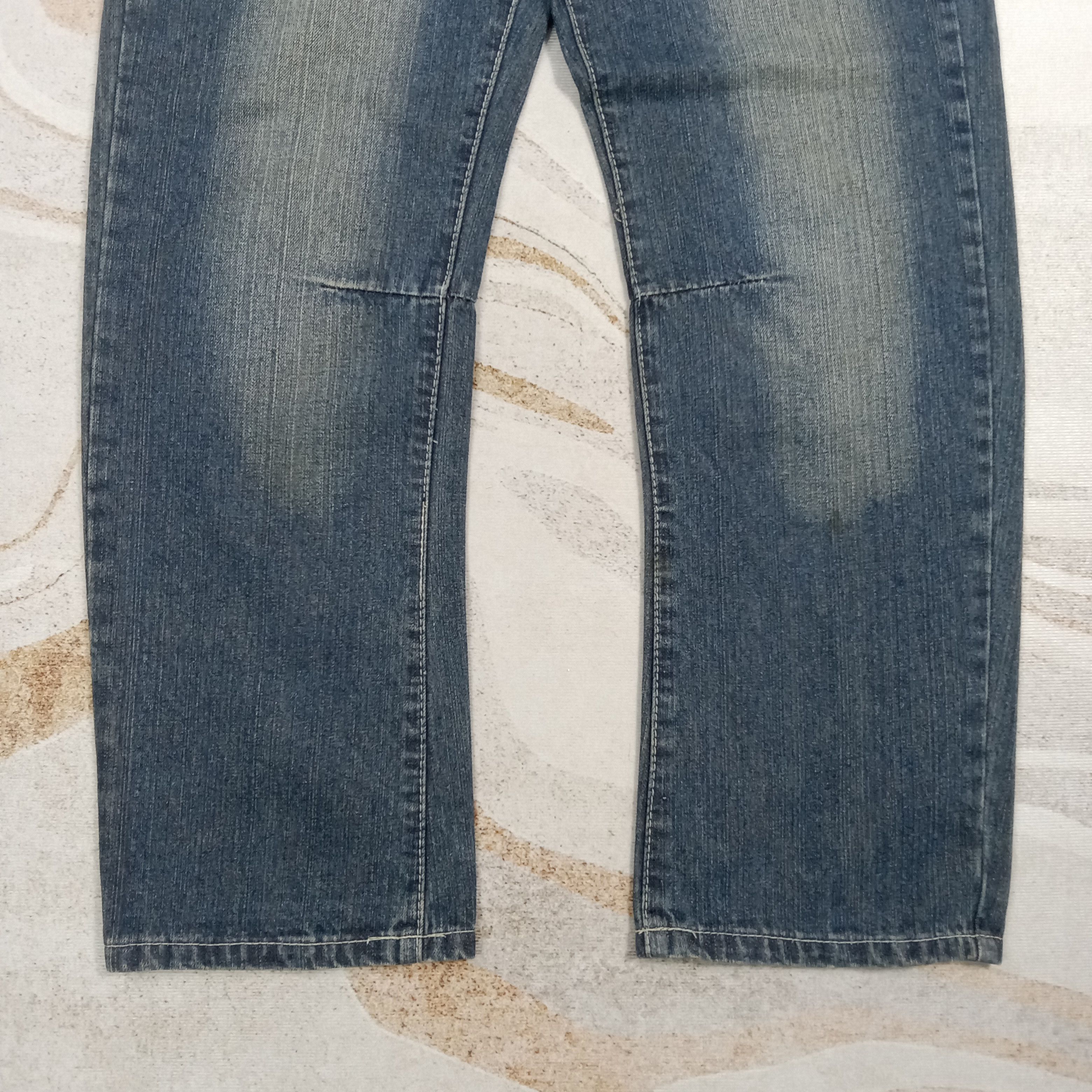 Ed Hardy Ed Hardy by Christian Audigier Baggy Denim Jeans C272N1 Size US 31 - 9 Thumbnail