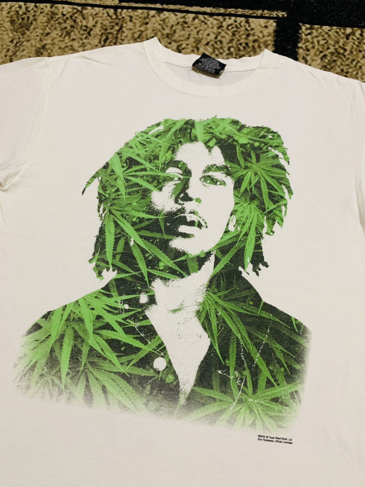 Zion Rootswear LASTDROP#Vintage y2k Bob Marley Cannabis©️2002 ZionRootswear Size US L / EU 52-54 / 3 - 8 Thumbnail