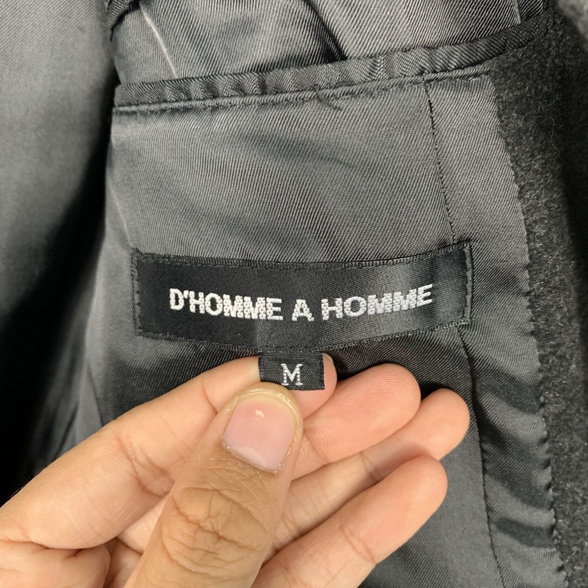 Japanese Brand D Homme A Homme Wool Coat Size US M / EU 48-50 / 2 - 16 Thumbnail