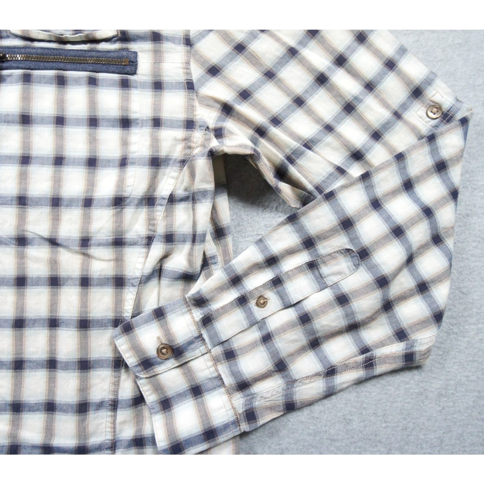 John Varvatos John Varvatos Shirt Mens M Button Down Long Sleeve Collared Check Size US M / EU 48-50 / 2 - 4 Thumbnail