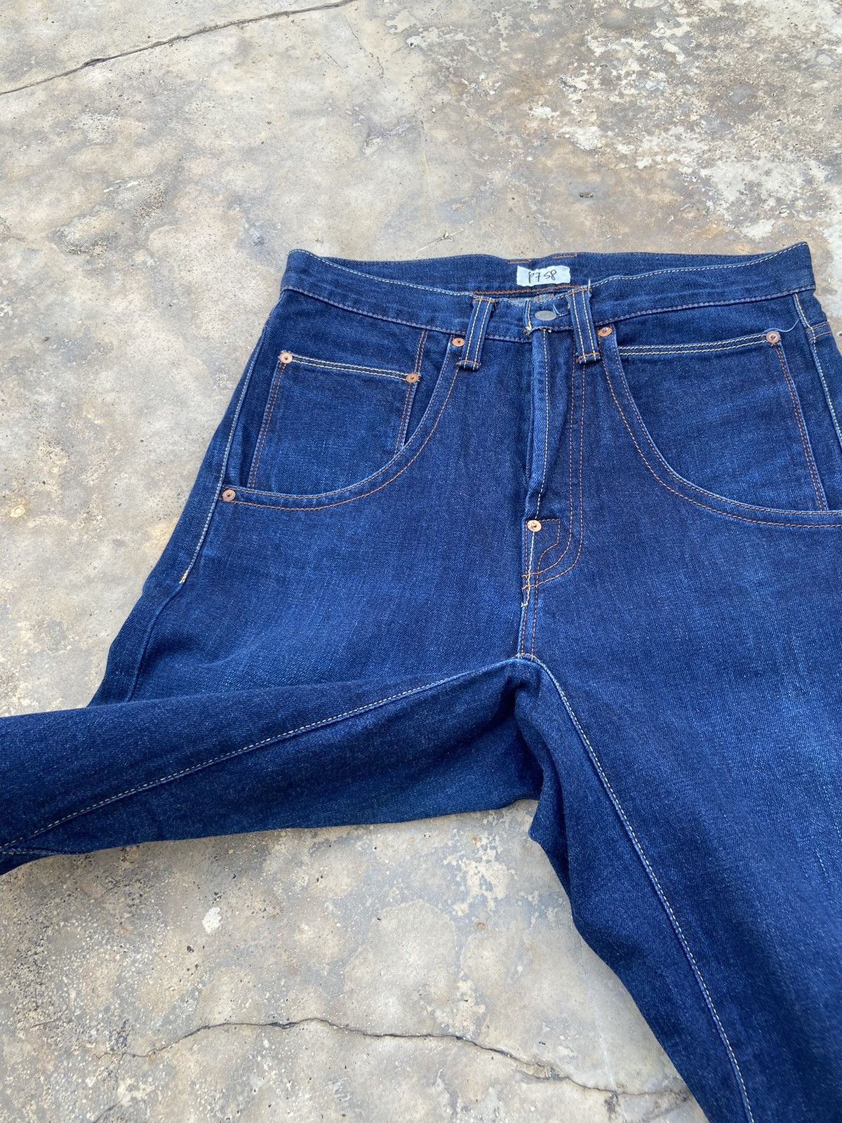 Japanese Brand HARD HIT DAI COCK LOW CROTCH PANT Size US 32 / EU 48 - 4 Thumbnail