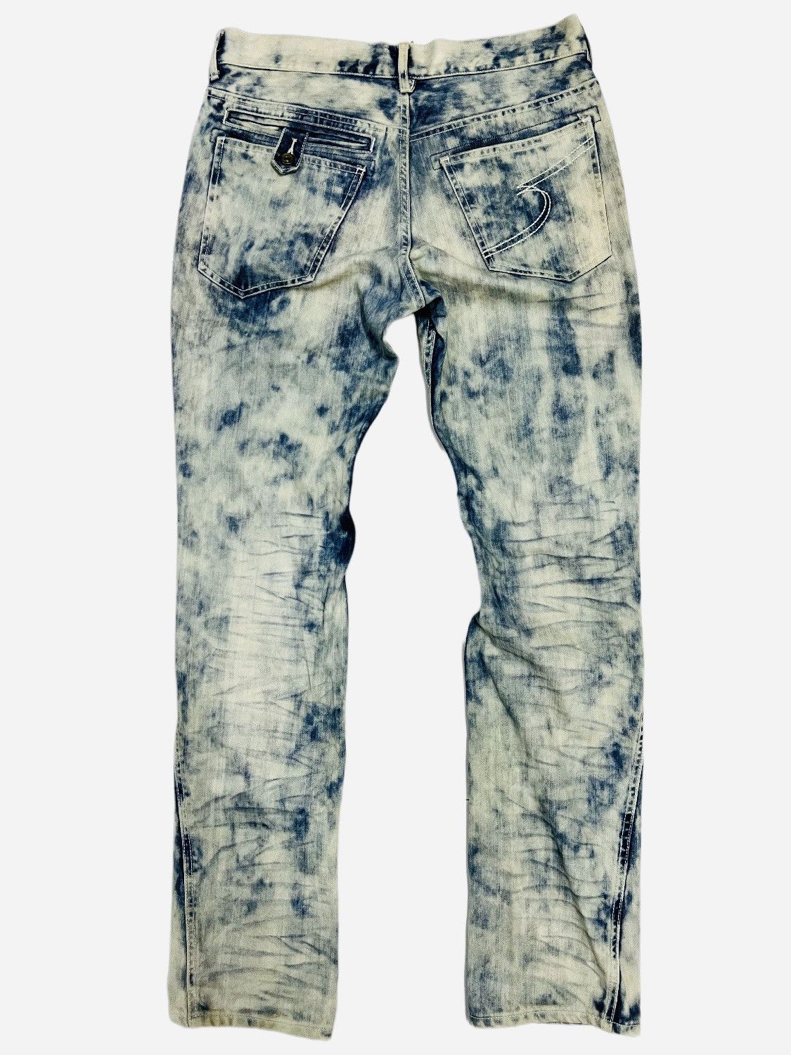 Hysteric Glamour × Japanese Brand × semanticdesign Vintage Acid Wash Semantic Design Denim Jeans Size US 34 / EU 50 - 2 Thumbnail