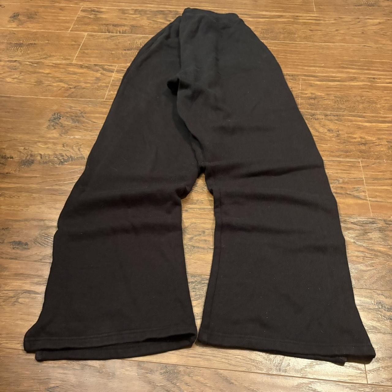 Vintage Crazy Vintage Y2K/2000s Baggy Black Loungewear Essential Sweatpants! Size US 32 / EU 48 - 4 Thumbnail