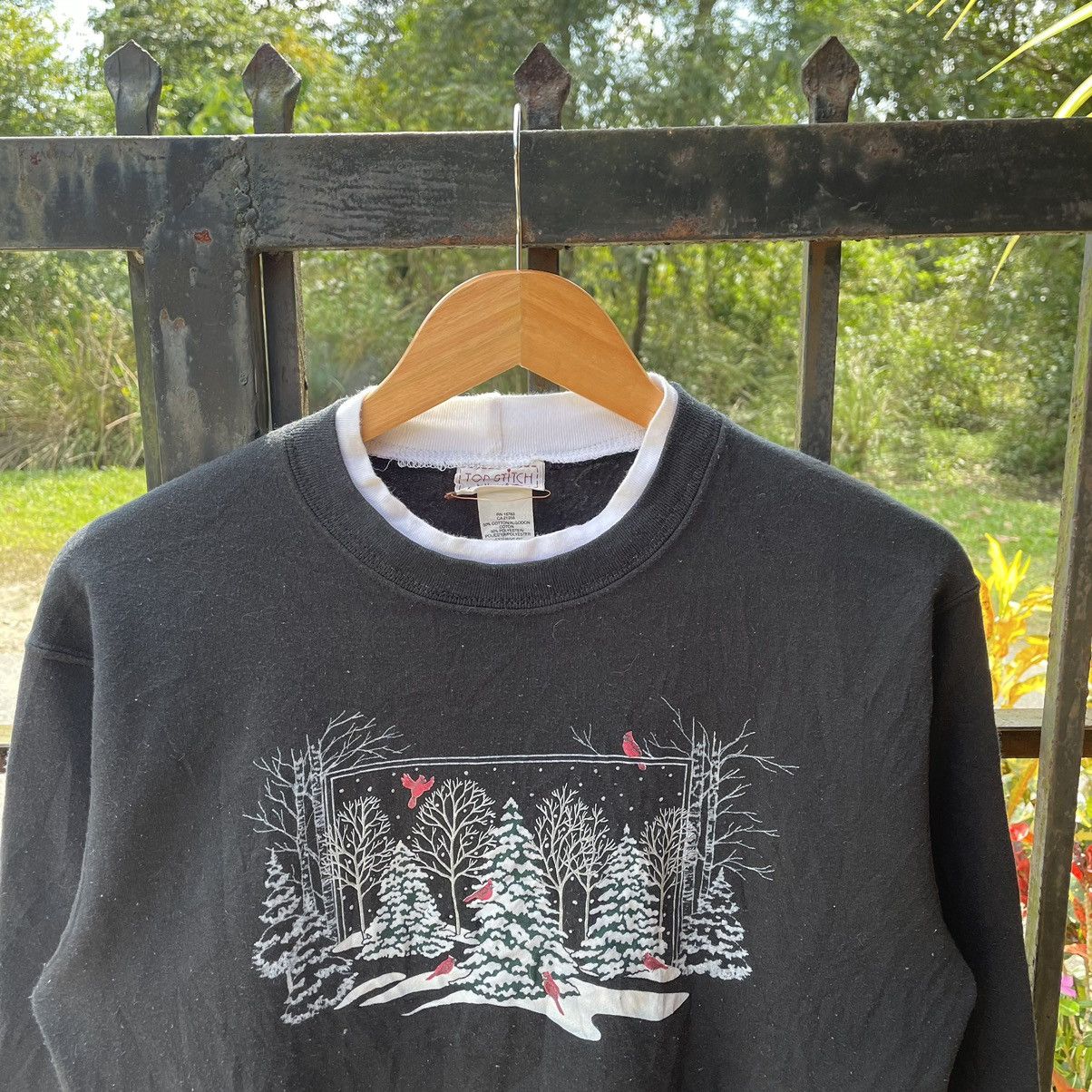 Vintage 🔥Vintage Morning Sun Bird Cardinals Retro Sweatshirts Size US S / EU 44-46 / 1 - 4 Thumbnail
