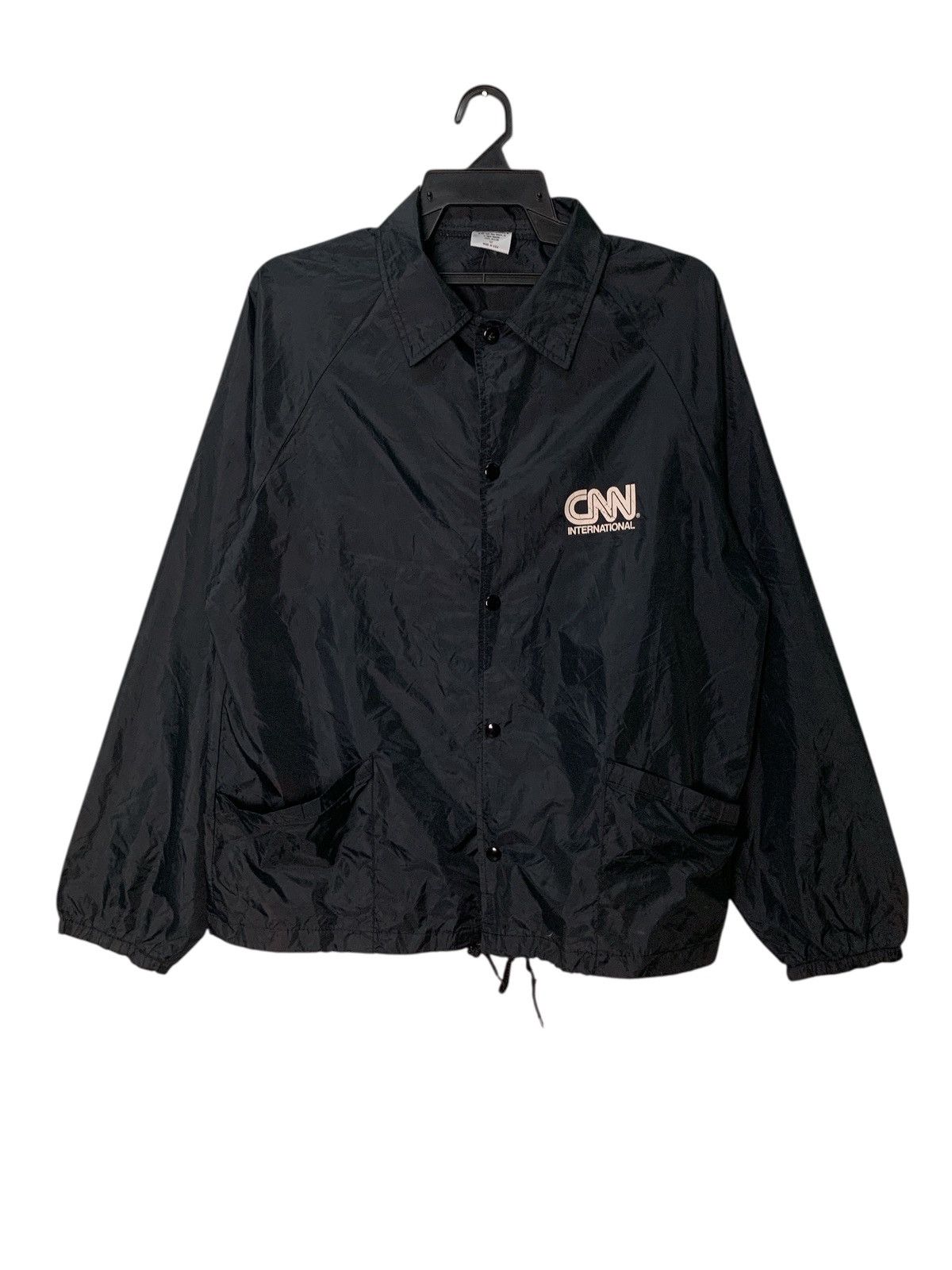 Other Rare Design Vintage CNN International Button Up Windbreaker Size US M / EU 48-50 / 2 - 2 Thumbnail