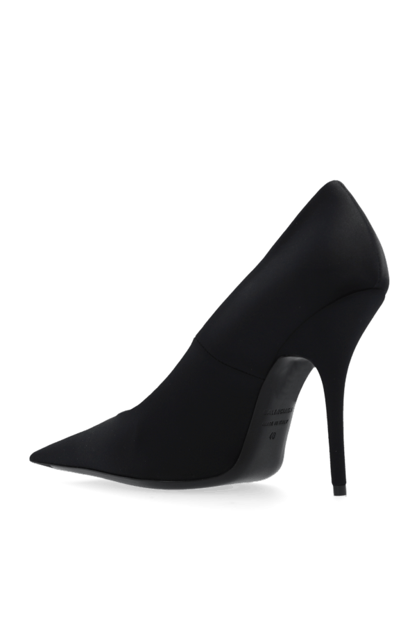 Balenciaga o1bcso1str0126 Knife Pums in Black Size US 11 / IT 41 - 3 Thumbnail