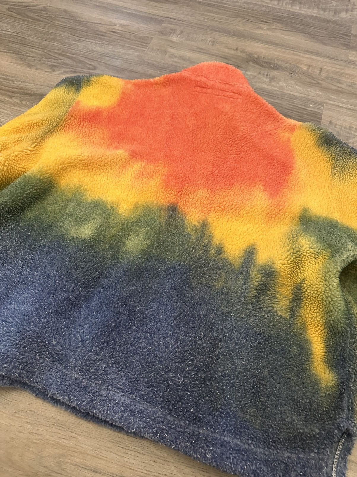 Cactus Plant Flea Market CPFM Rave Cowboy Fleece Pullover Rainbow Multi Color Size US XL / EU 56 / 4 - 4 Thumbnail