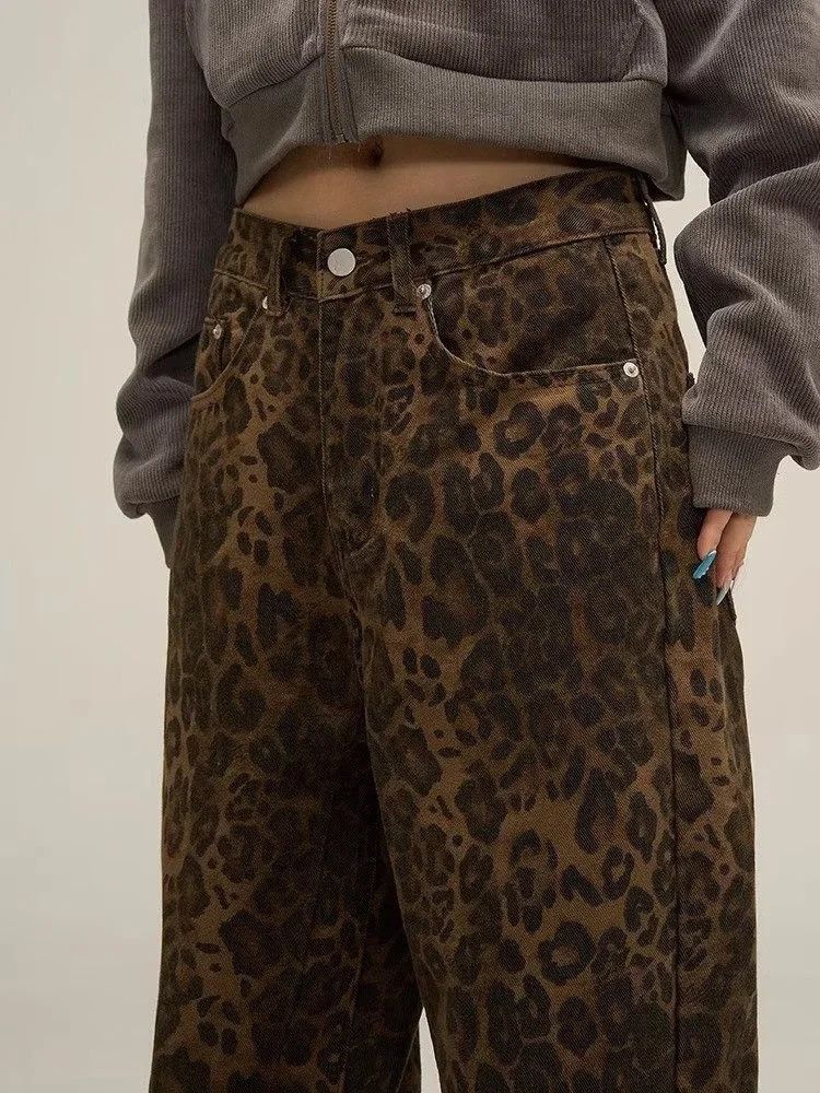 Japanese Brand Leopard Print Y2k Jean Size 27" / US 4 / IT 40 - 6 Thumbnail