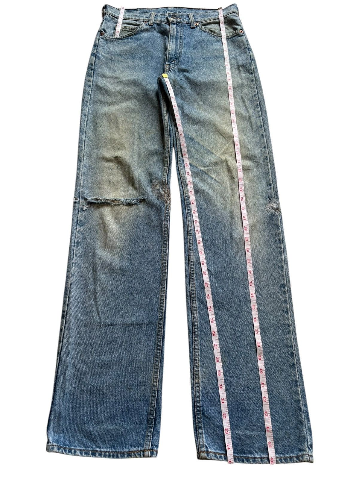 Levi's Vintage 90s Levis 220 Orange Tab Mud Wash Loose Jeans Size US 30 / EU 46 - 14 Thumbnail