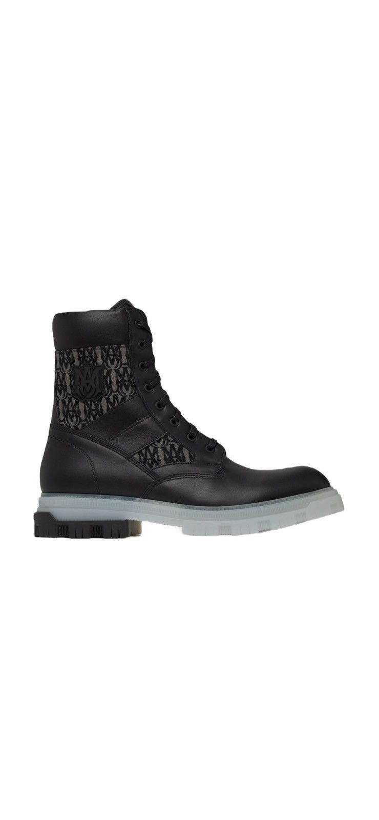 image of Amiri Military Combat Boots in Black, Men's (Size 13)