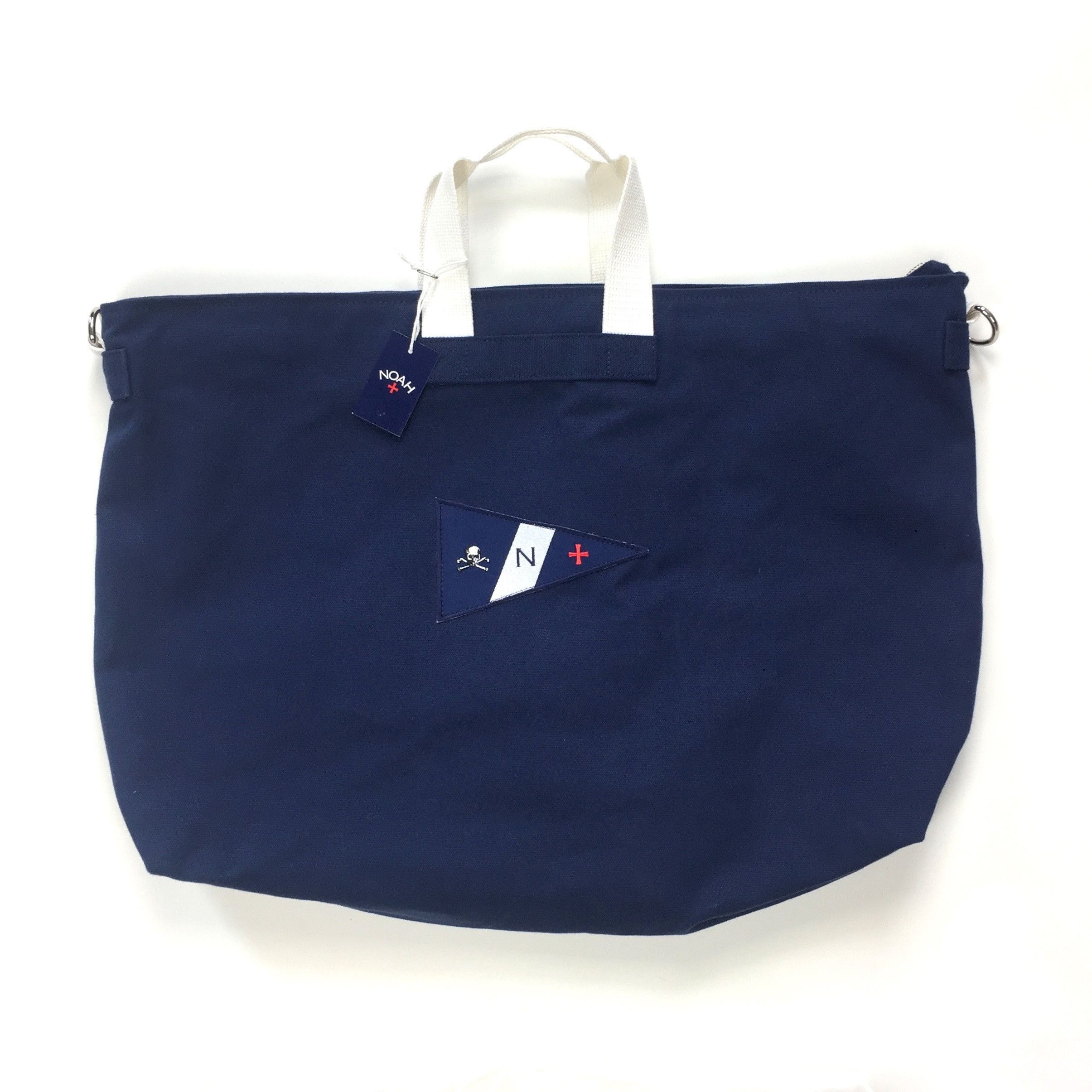 Noah Navy Blue Canvas Holdall Bag DS Size ONE SIZE - 1 Preview