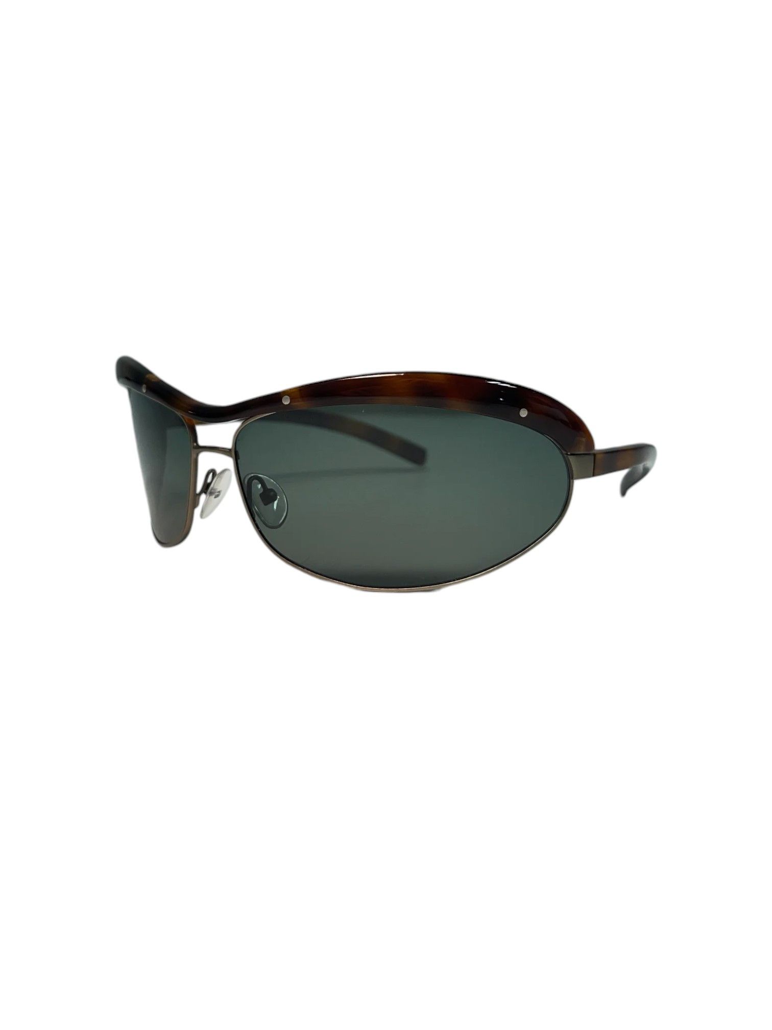 Bottega Veneta Bottega Veneta Tortoiseshell Aviator Sunglasses Size ONE SIZE - 1 Thumbnail