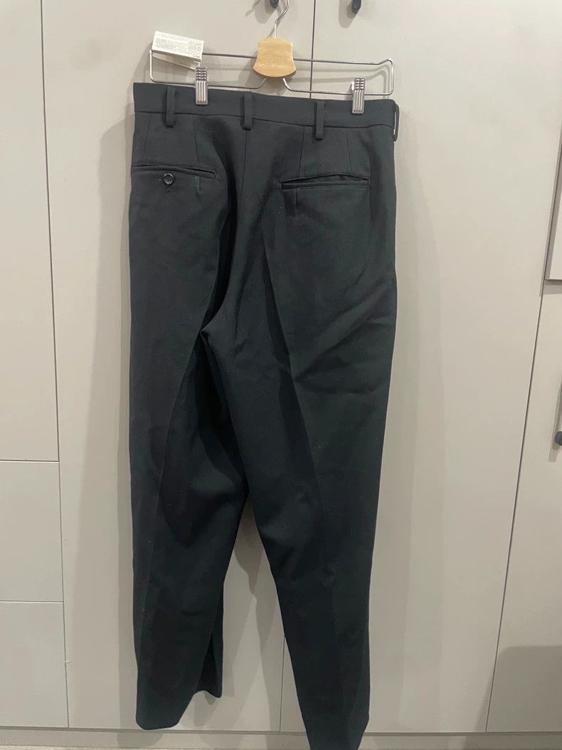 Yohji Yamamoto Yohji Yamamoto size m 1991aw wool two-pleated trousers Size US 28 / EU 44 - 2 Thumbnail