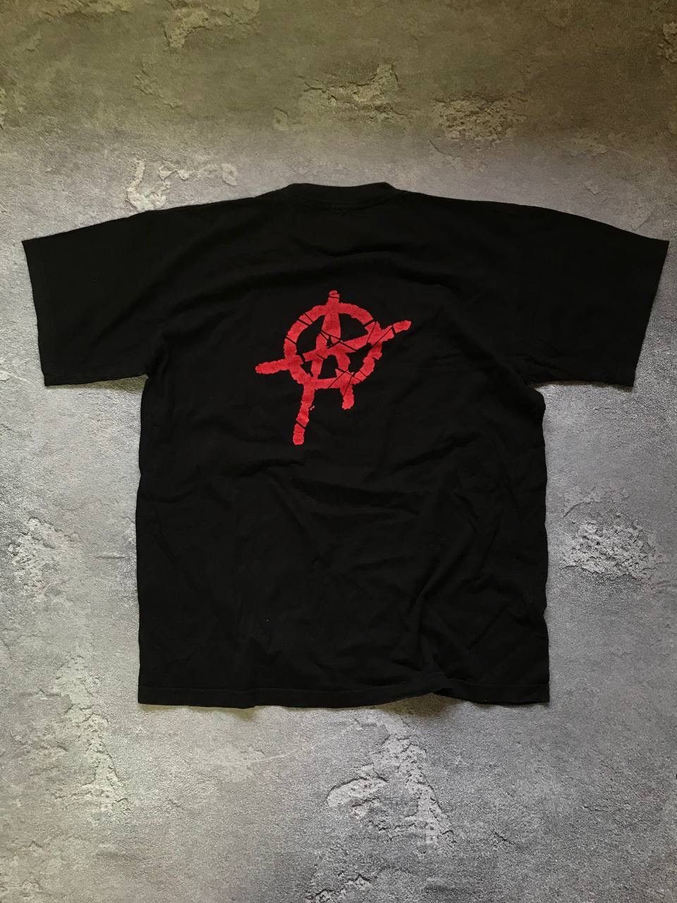 Band Tees × Seditionaries × Vintage Vintage 90s Anarchy Punk’s Not Dead T-Shirt Size US M / EU 48-50 / 2 - 2 Thumbnail