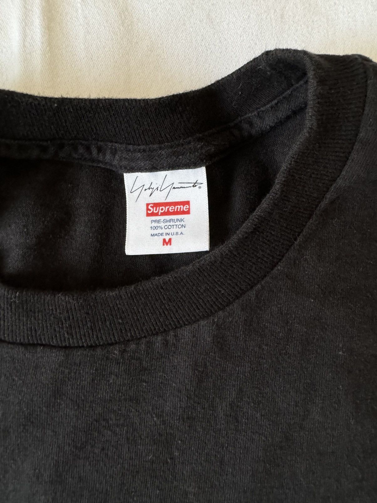 Supreme × Yohji Yamamoto Supreme x Yohji Yamamoto tshirt Size US M / EU 48-50 / 2 - 3 Thumbnail