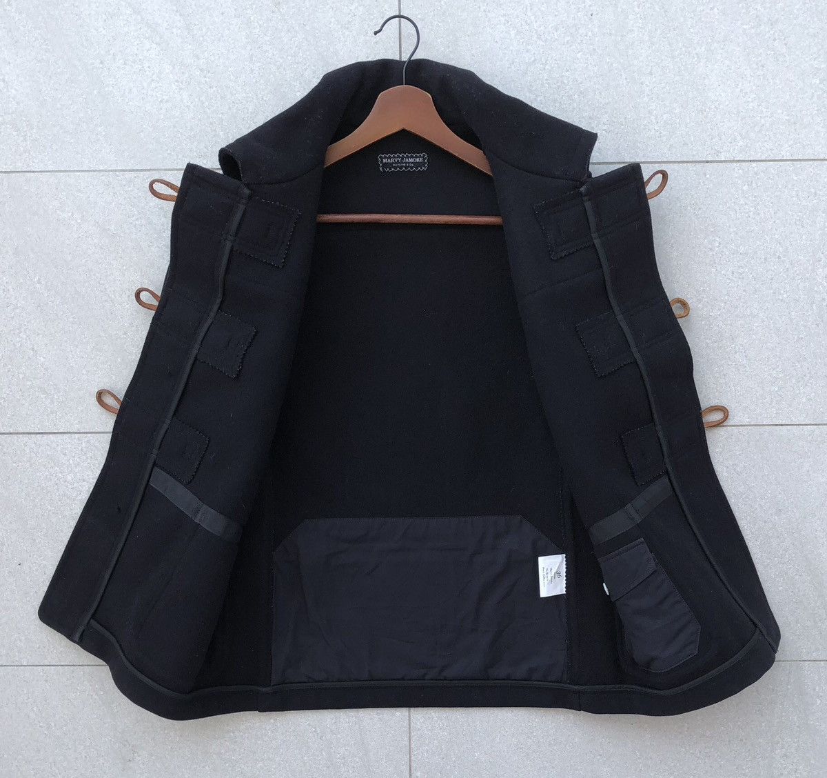 Japanese Brand Marvy Jamoke Men’s Wool Short Duffle Winter Coat Jacket Size US M / EU 48-50 / 2 - 17 Thumbnail