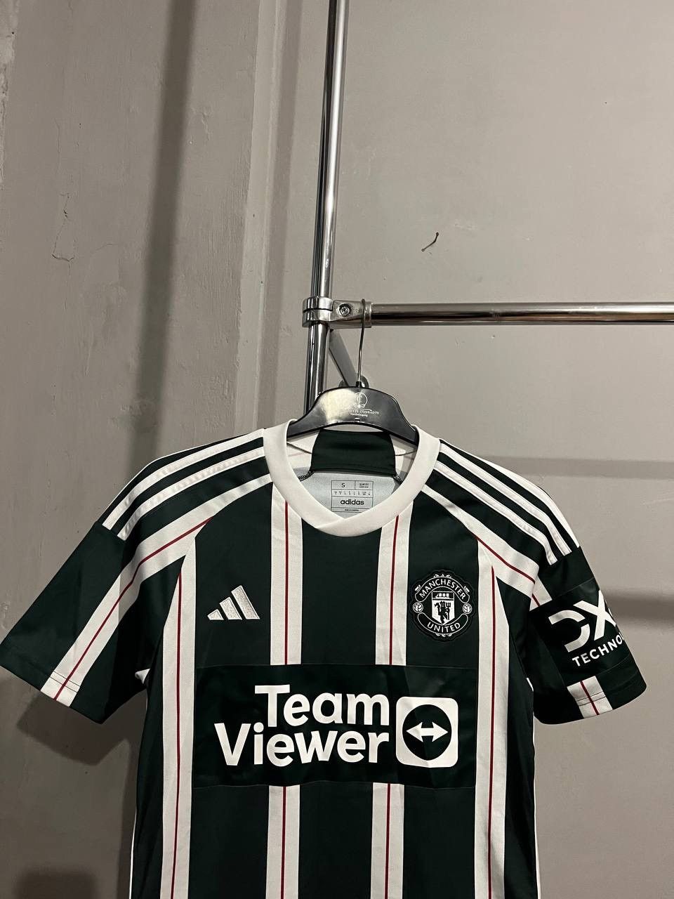 Adidas 2023/24 MANCHESTER UNITED AWAY SOCCER JERSEY FOOTBALL SHIRT Size US S / EU 44-46 / 1 - 6 Thumbnail