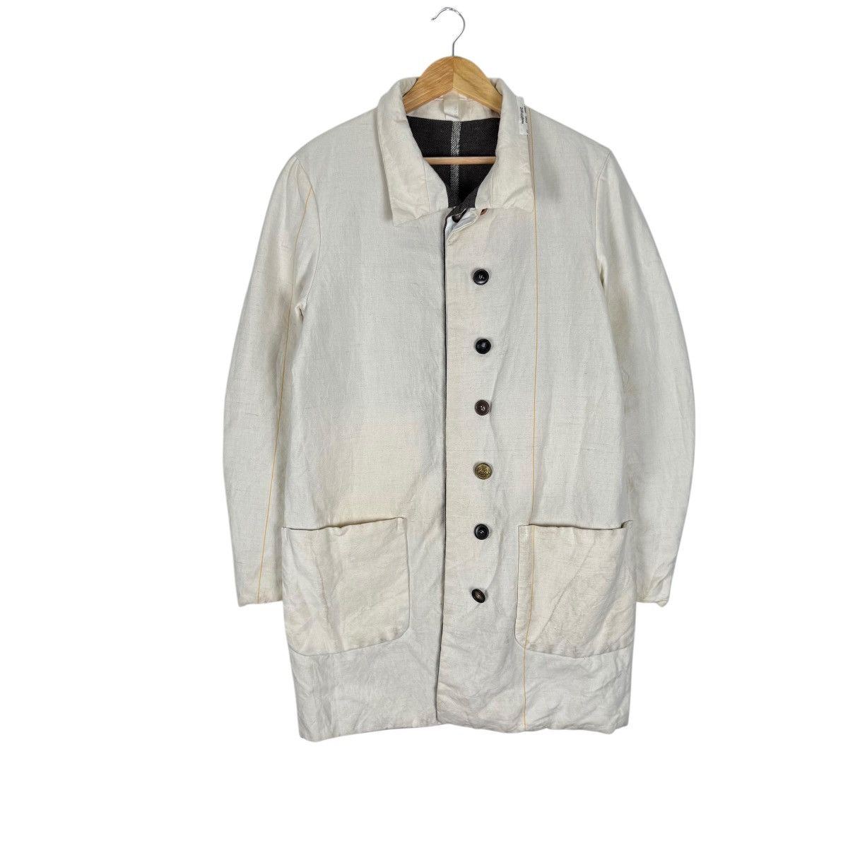 KLASICA ☀️KLASICA JAPAN REVERSIBLE HERRINGBONE LONG JACKET Size US M / EU 48-50 / 2 - 10 Thumbnail