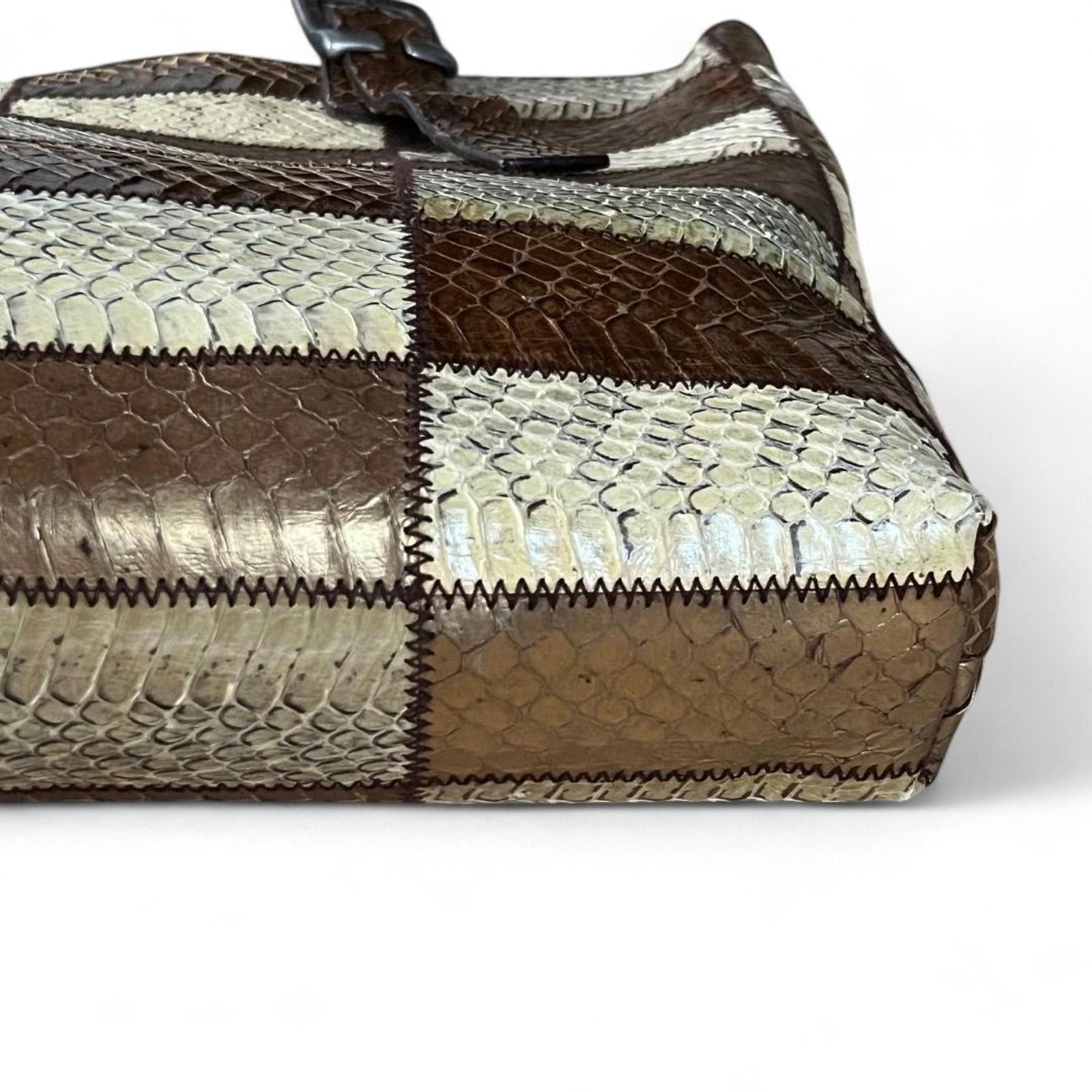 Miu Miu Miu Miu - Patchwork Leather Tote Bag Size ONE SIZE - 3 Thumbnail