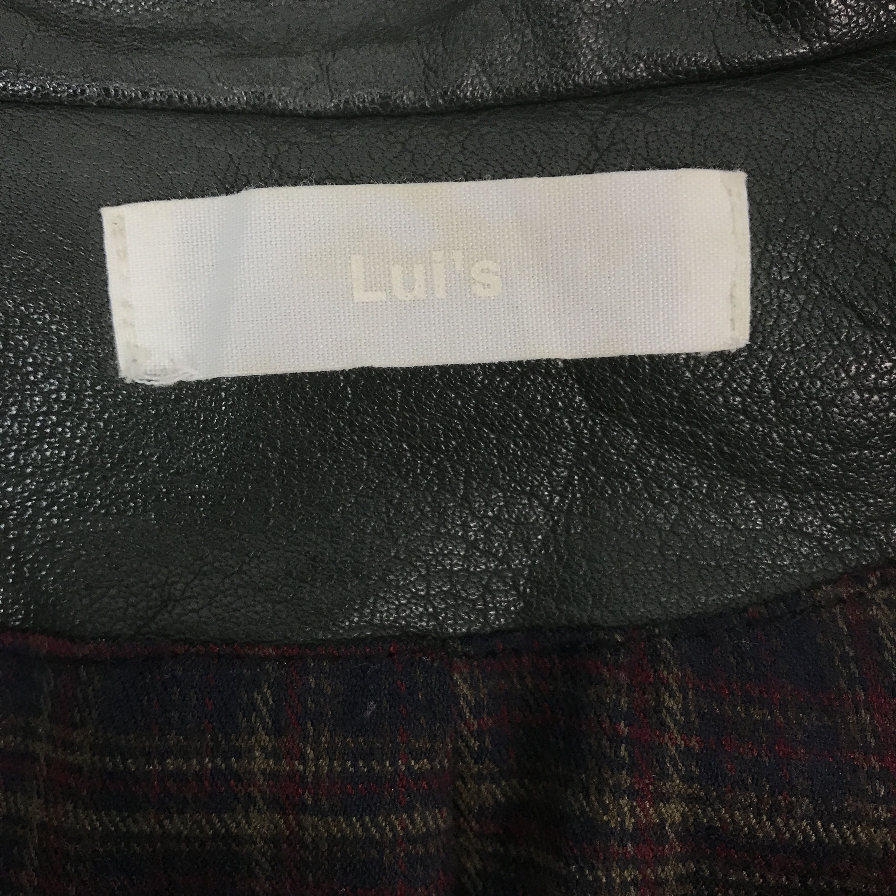 If Six Was Nine LUI'S BRAND JAPAN FADED LEATHER JACKET K66B10 Size US M / EU 48-50 / 2 - 8 Thumbnail