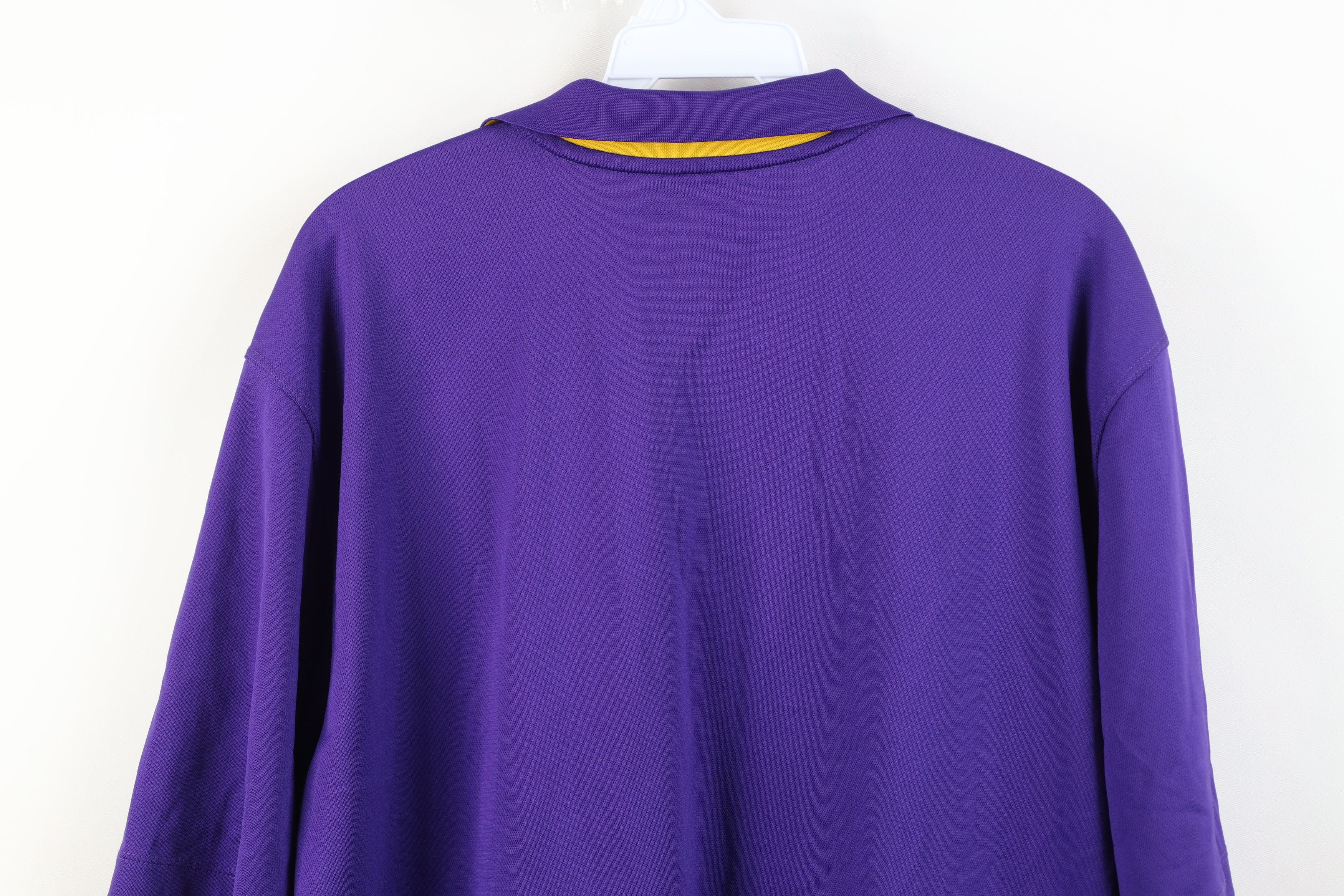 Nike Nike Louisiana State University LSU Football Golf Polo Shirt Size US XL / EU 56 / 4 - 15 Thumbnail